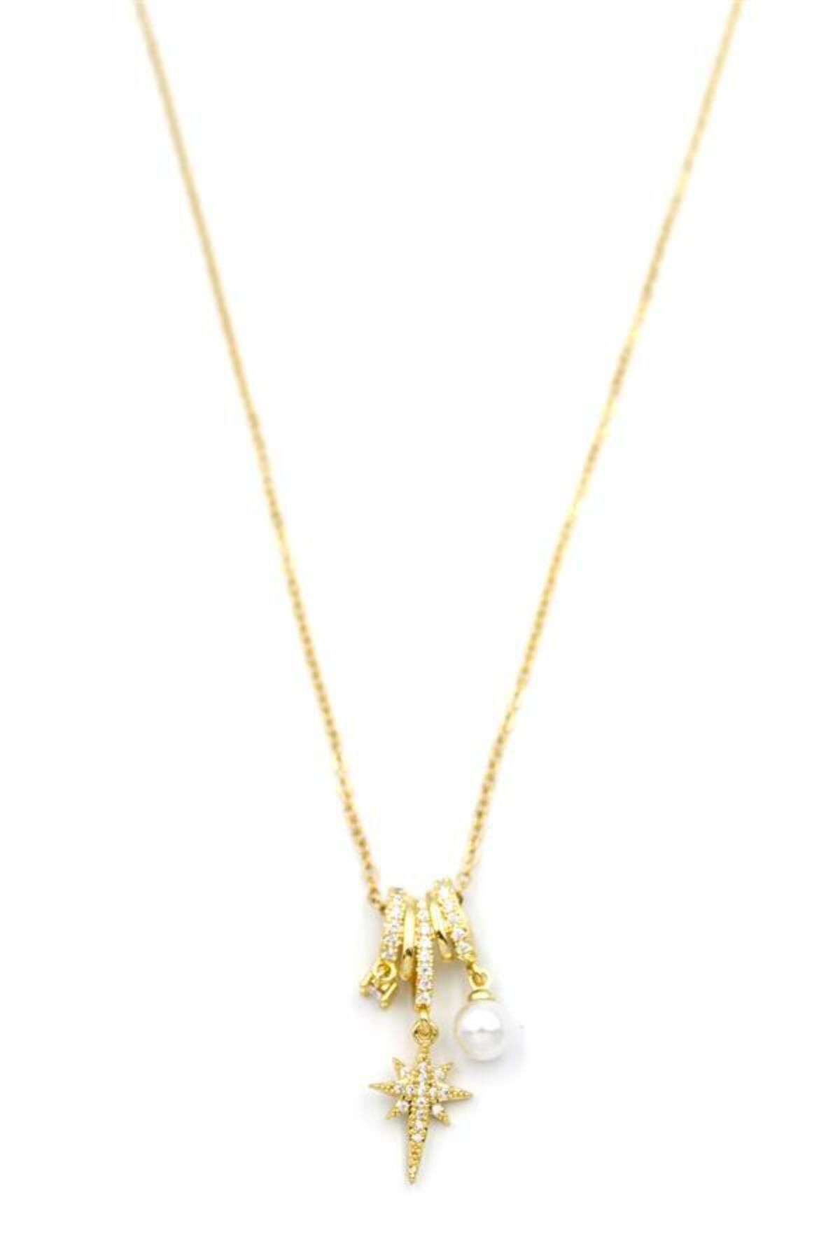 Royaleks Kuzey Yıldızı Charm Kolye - 14K Altın