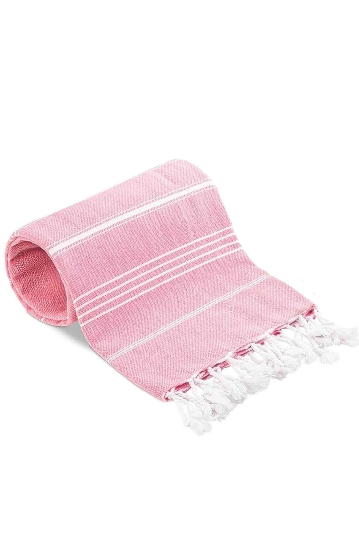 Mira Home Summer Wind Soft %100 Pamuk Peştemal 100x180 cm Pembe