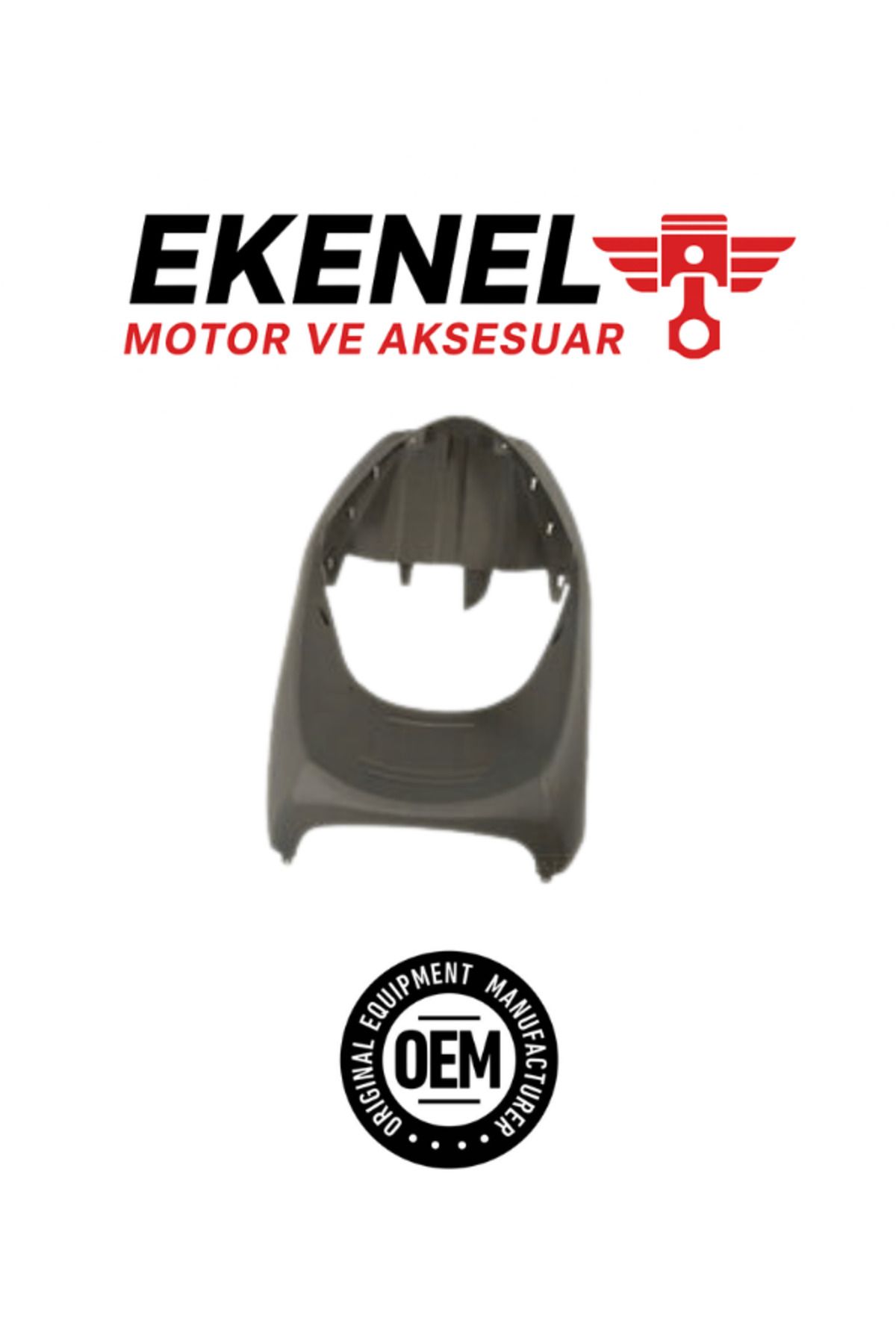 OEM Honda Alpha 110 Ön Burun Koyu Gri | OEM Gövde Parçası