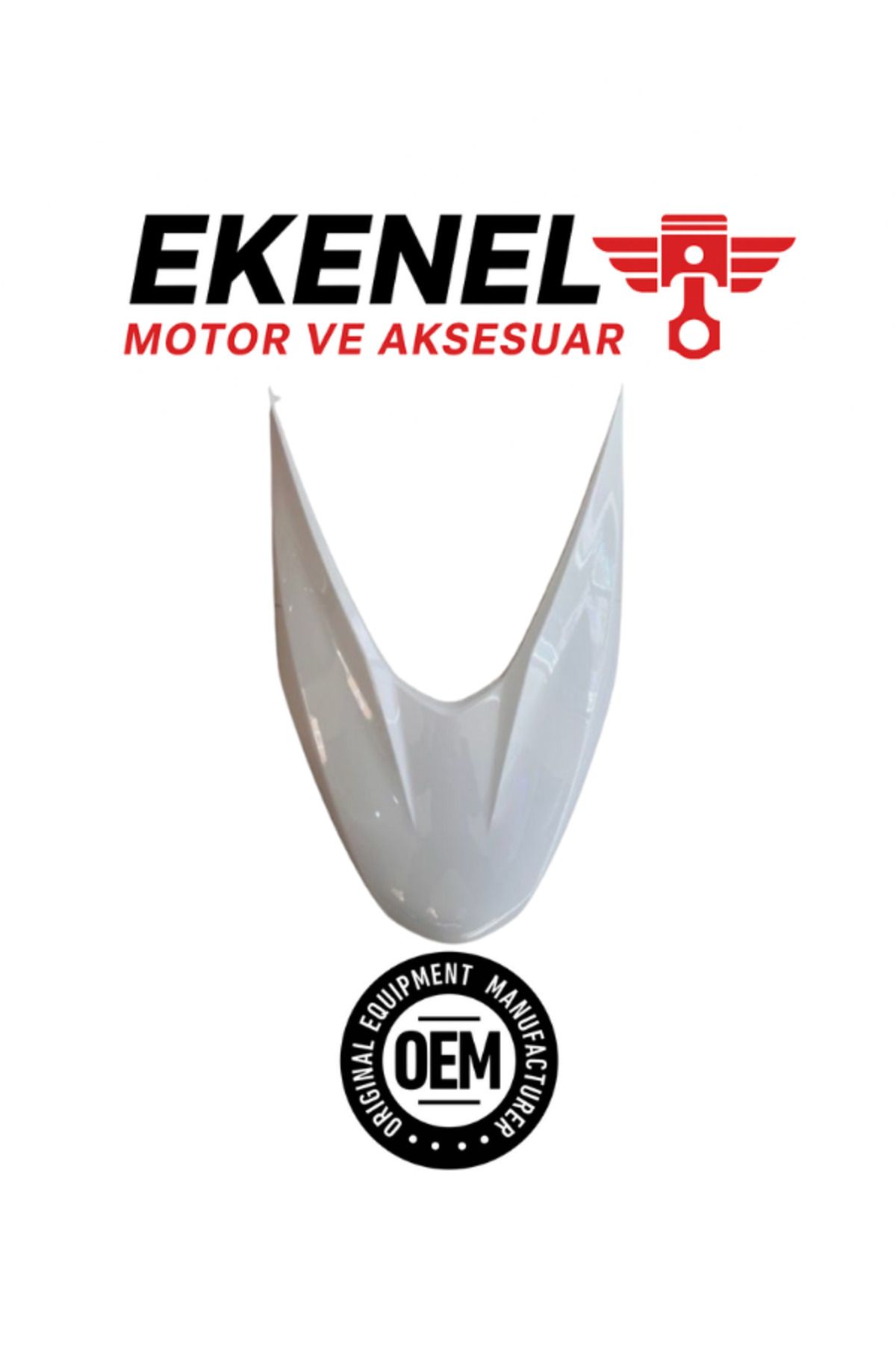OEM Honda Alpha 110 Far Çerçevesi Beyaz | OEM Ön Far Kapağı