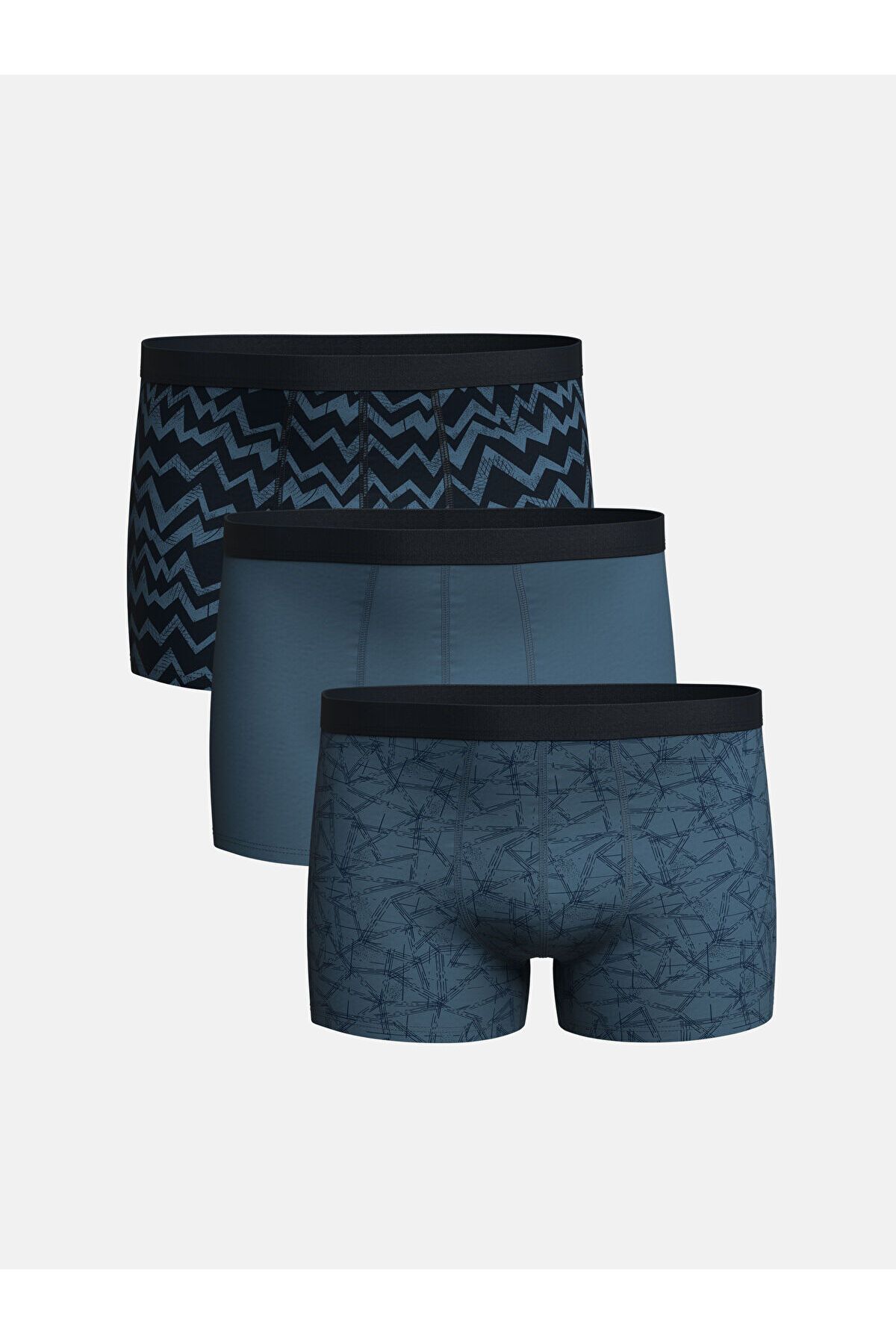 LC Waikiki Standart Kalıp Pamuklu Esnek Erkek Boxer 3'lü