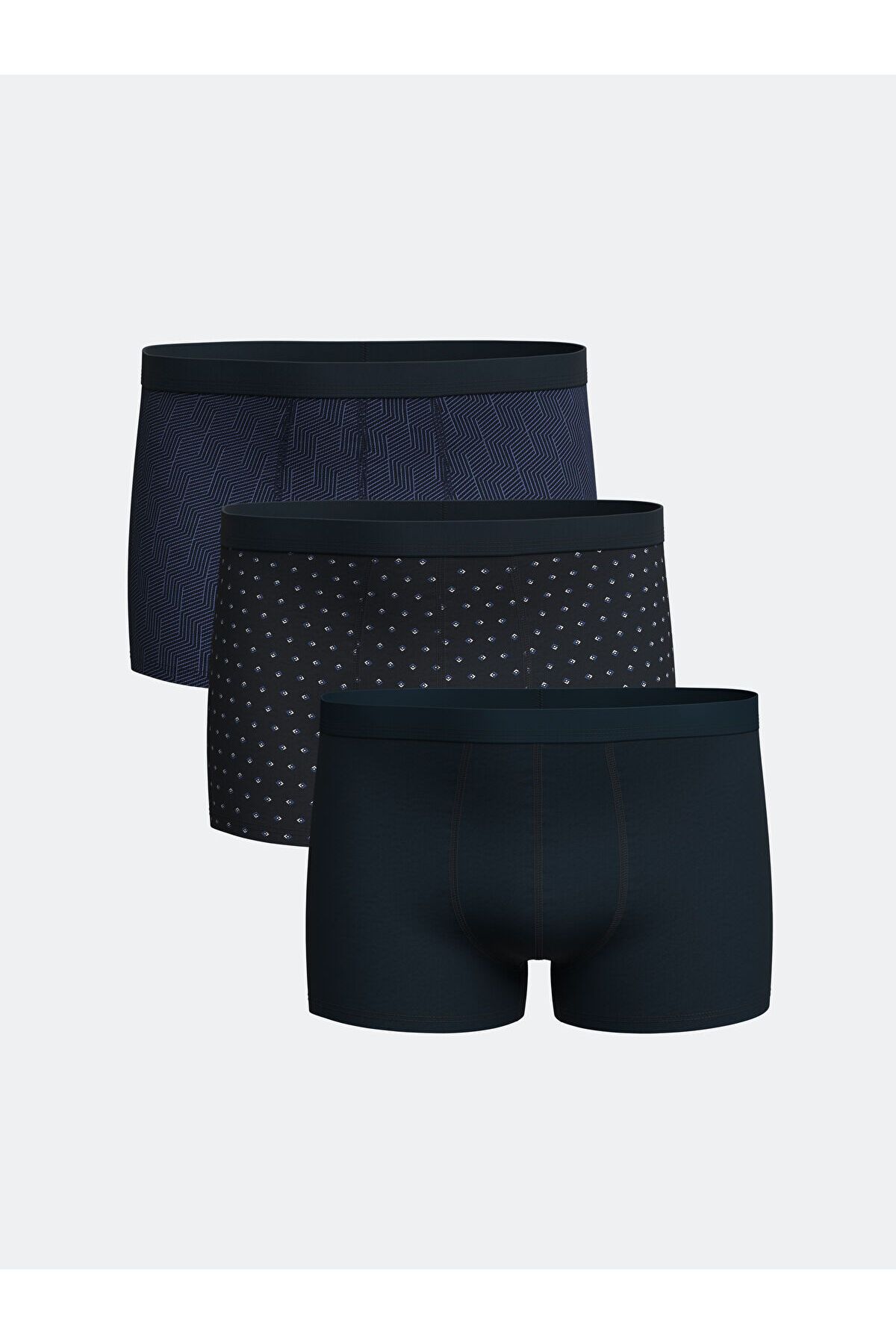 LC Waikiki Standart Kalıp Pamuklu Esnek Erkek Boxer 3'lü