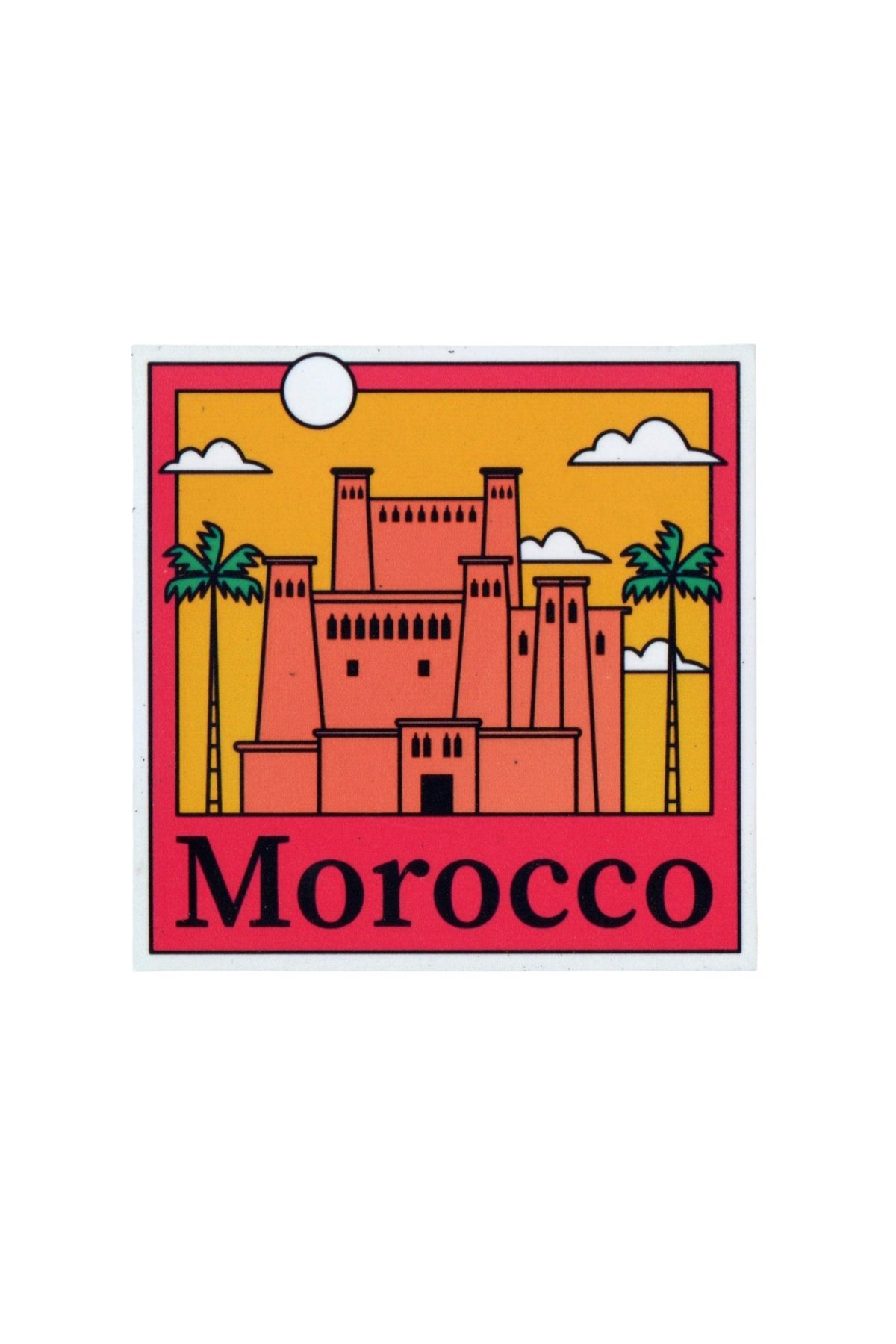 BeeCraft Fas-Morocco Buzdolabı Magneti