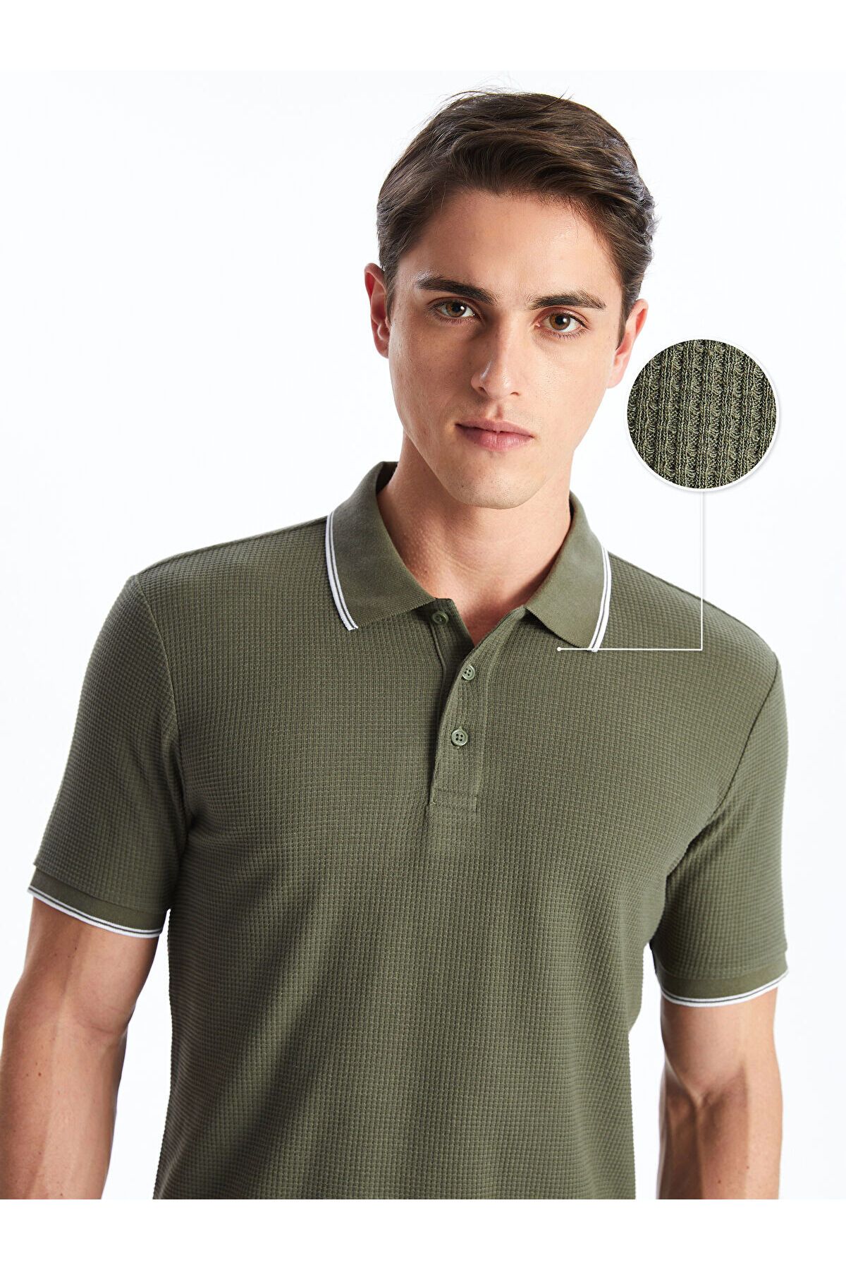 LC Waikiki Polo Yaka Kısa Kollu Erkek Tişört