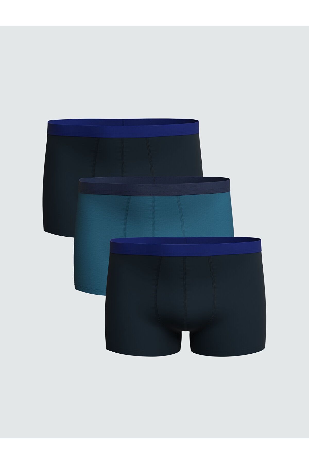 LC Waikiki Standart Kalıp Pamuklu Esnek Erkek Boxer 3'lü