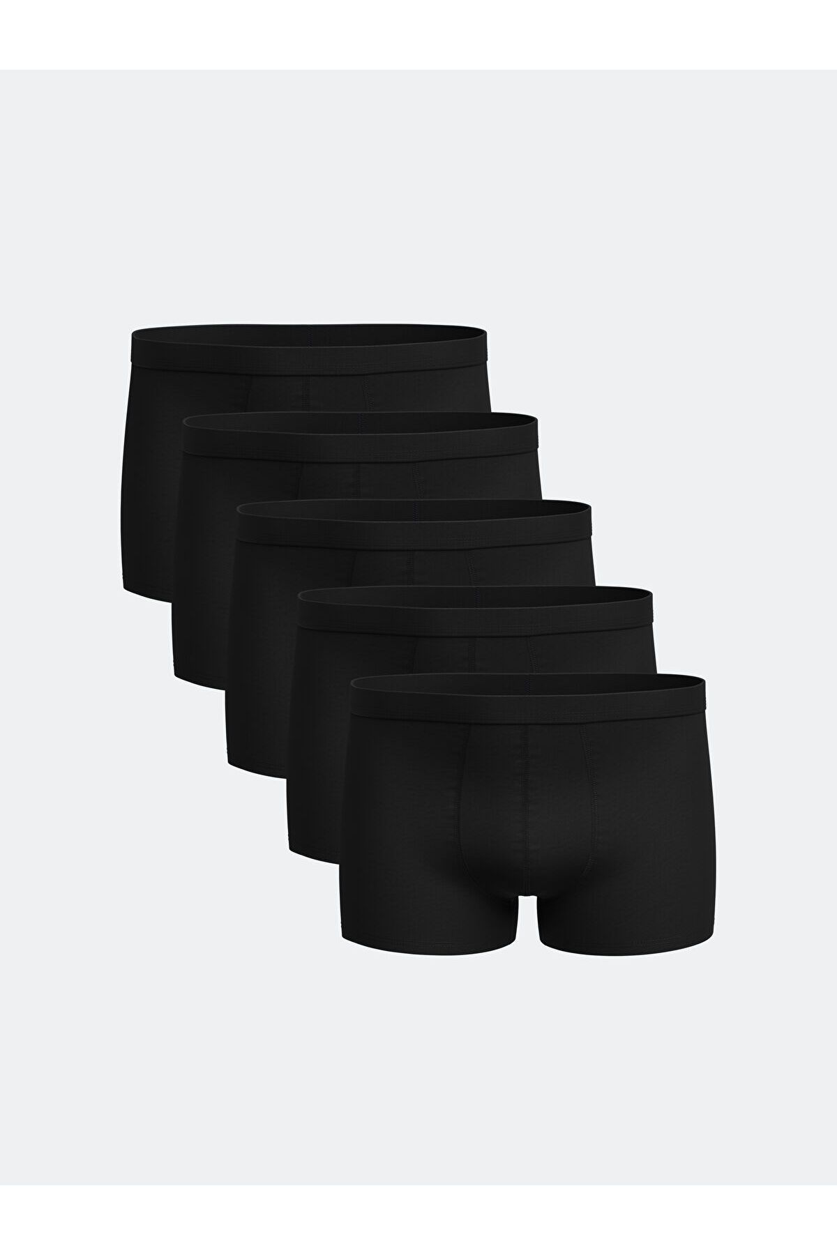 LC Waikiki Standart Kalıp Pamuklu Esnek Erkek Boxer 5'li