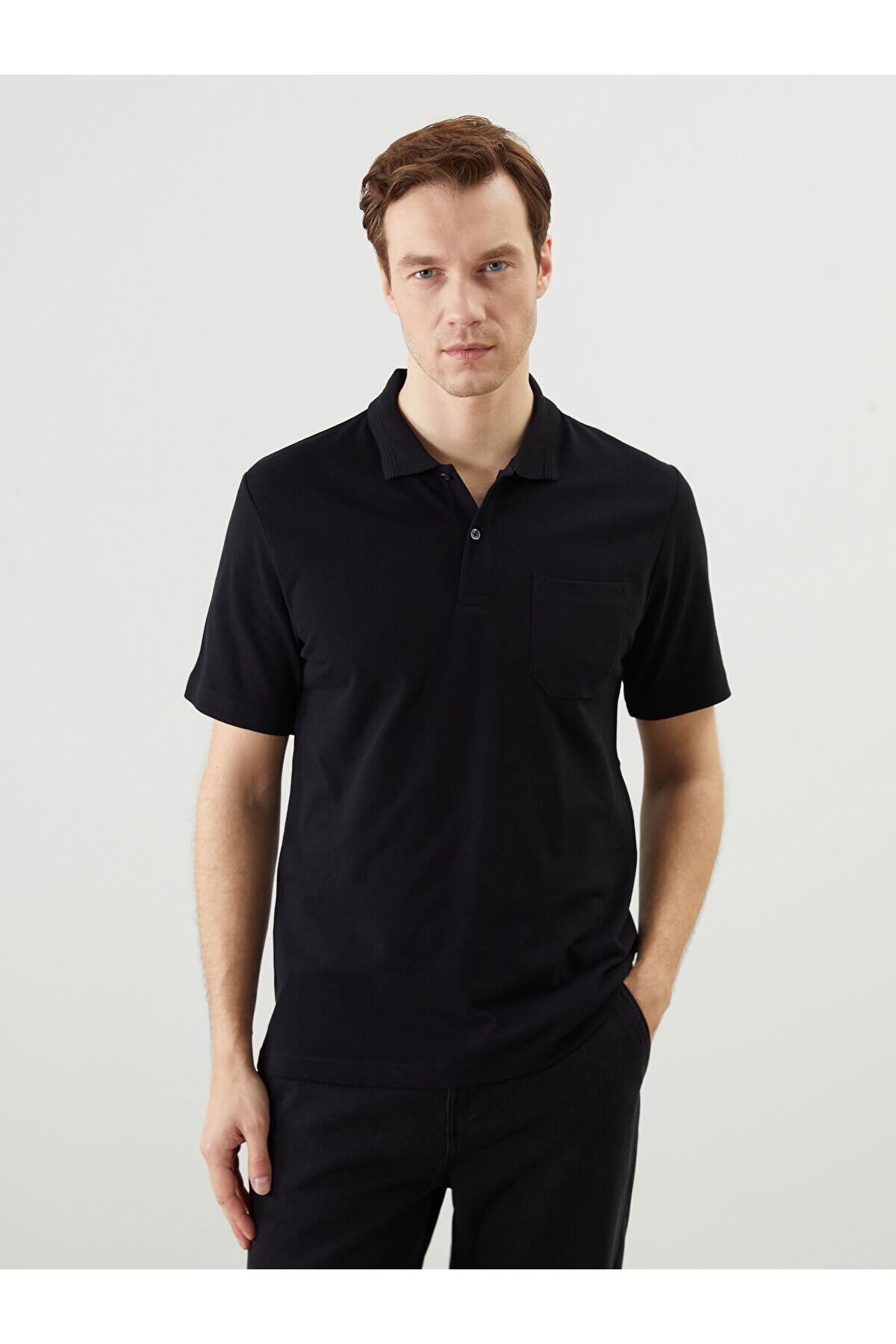 LC Waikiki Polo Yaka Kısa Kollu Pike Erkek Tişört