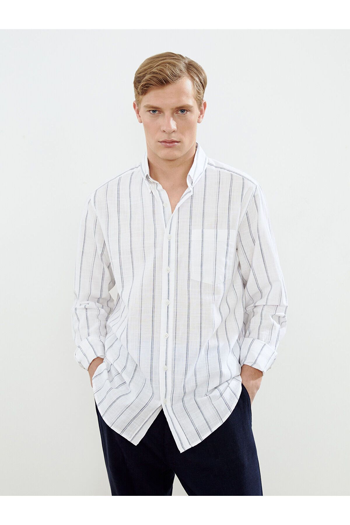 LC Waikiki Regular Fit Poplin Erkek Gömlek
