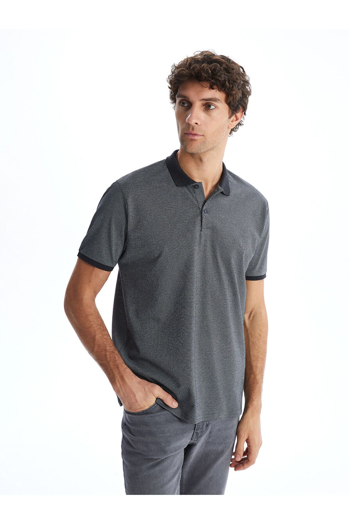 LC Waikiki Polo Yaka Kısa Kollu Pike Erkek Tişört