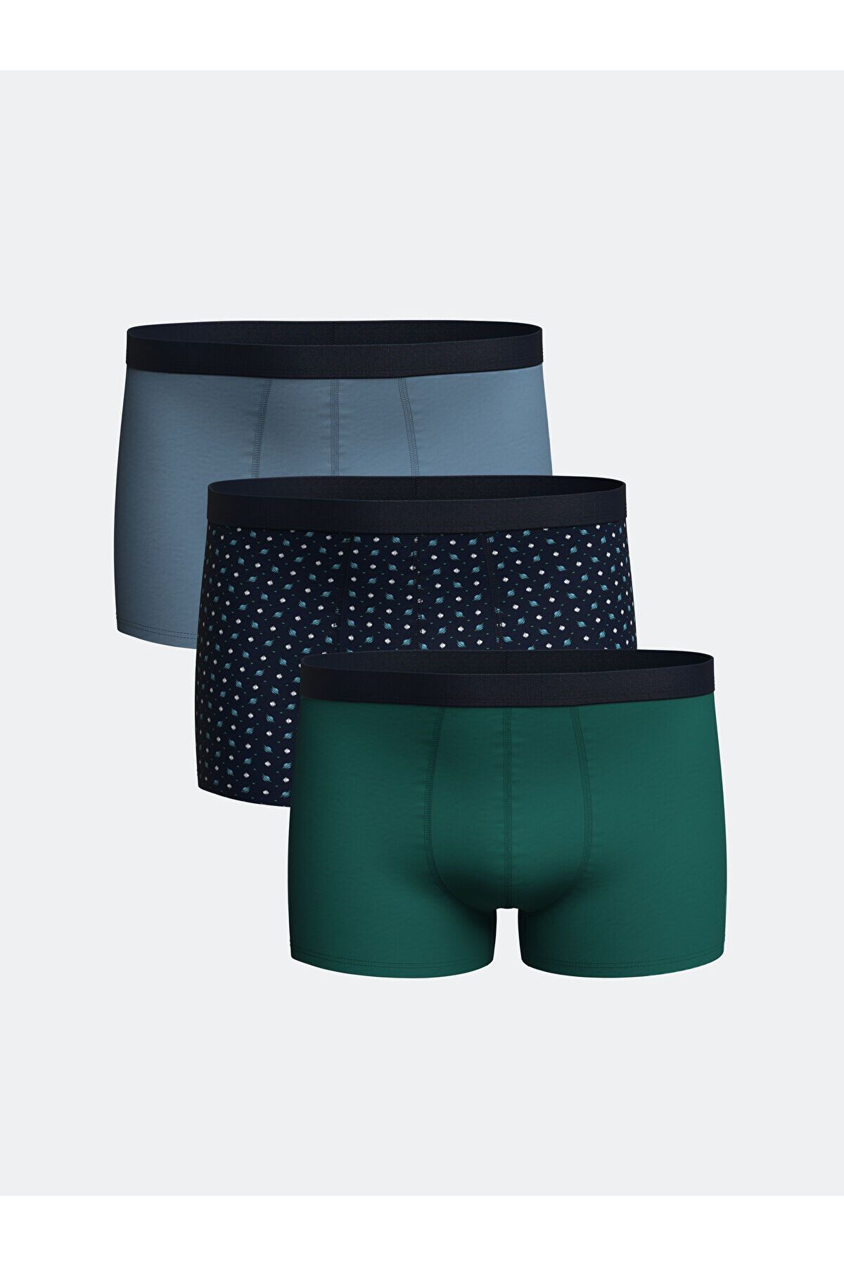 LC Waikiki Standart Kalıp Pamuklu Esnek Erkek Boxer 3'lü