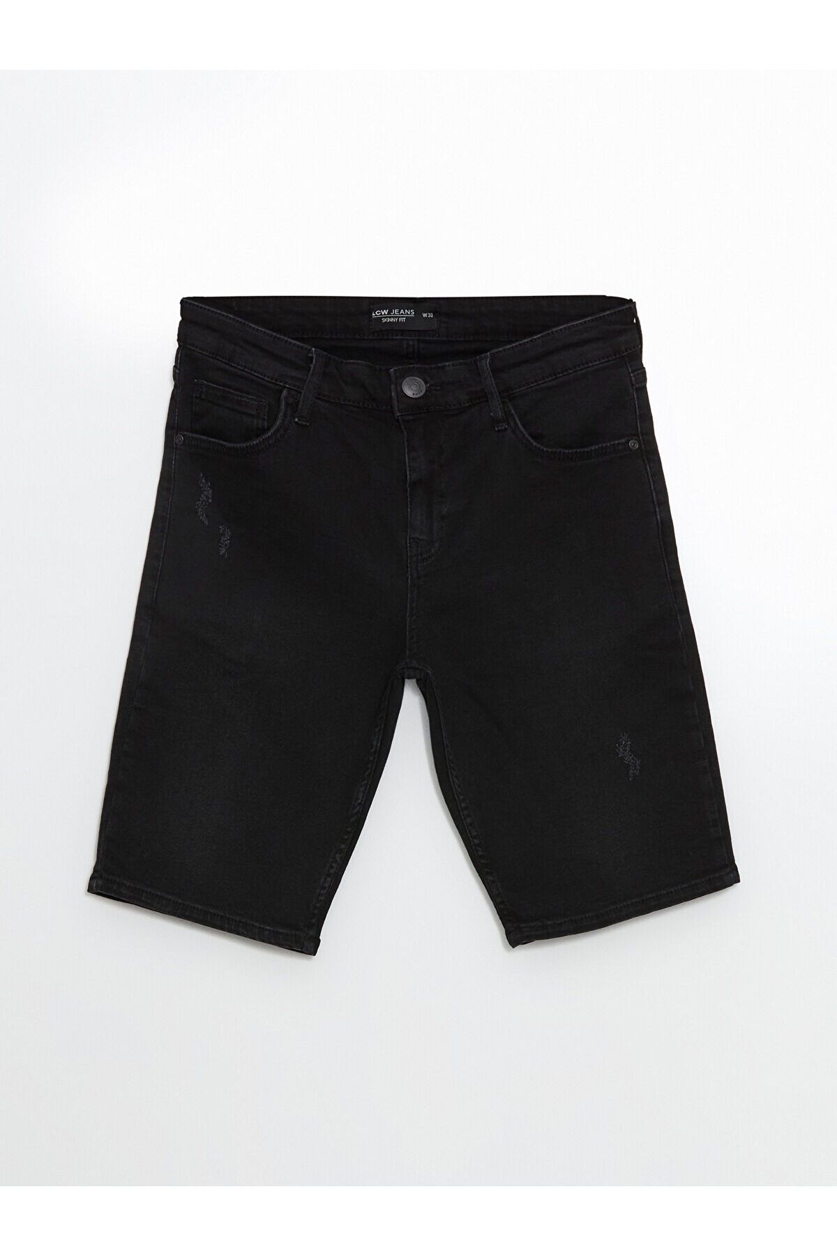 LC Waikiki Süper Skinny Fit Erkek Jean Şort