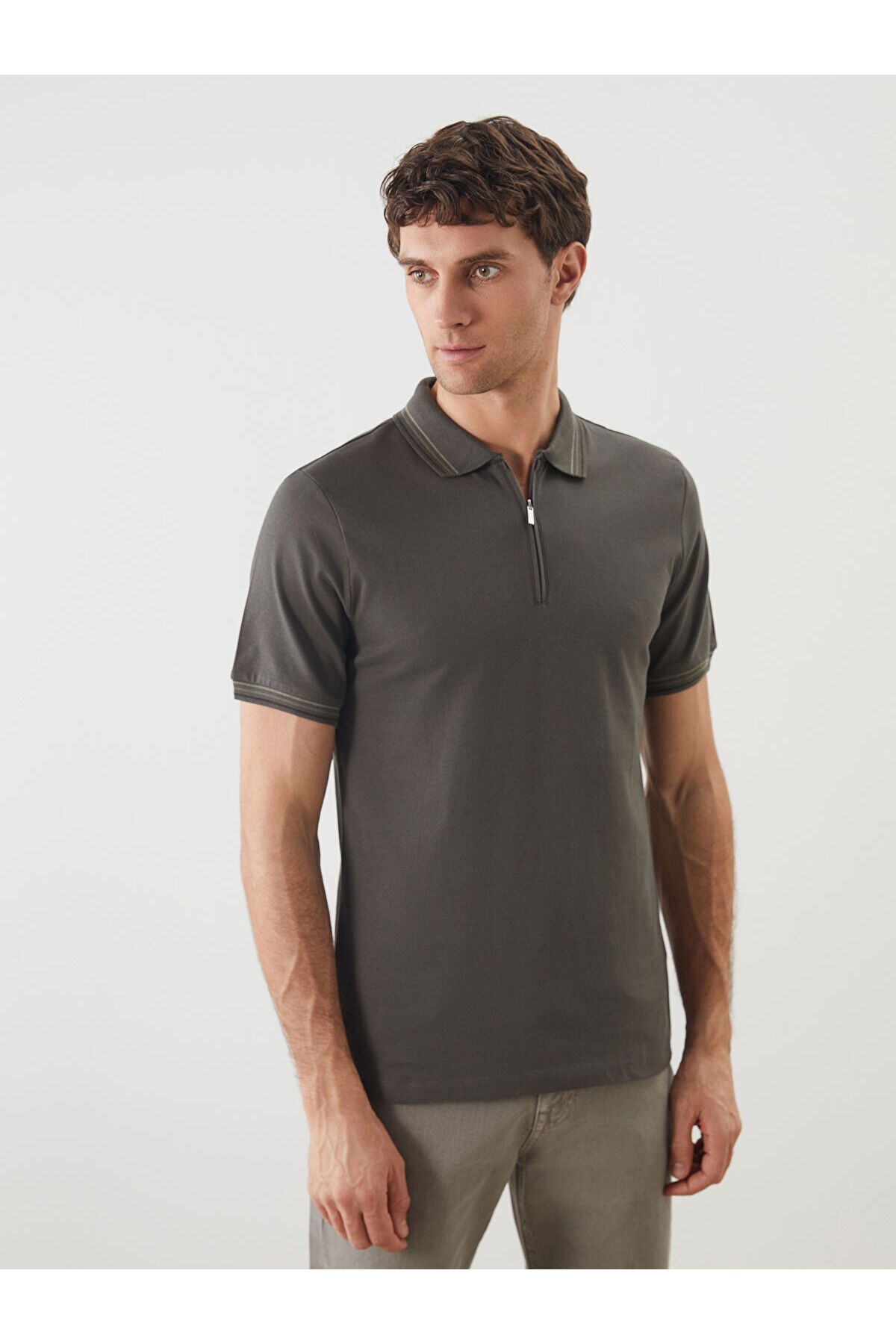 LC Waikiki Polo Yaka Kısa Kollu Pike Erkek Tişört