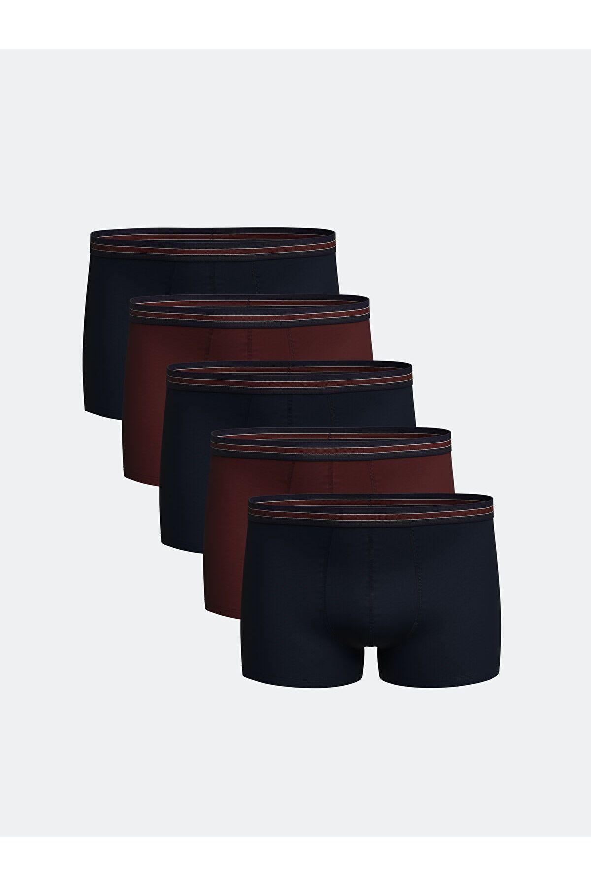 LC Waikiki Standart Kalıp Pamuklu Esnek Erkek Boxer 5'li