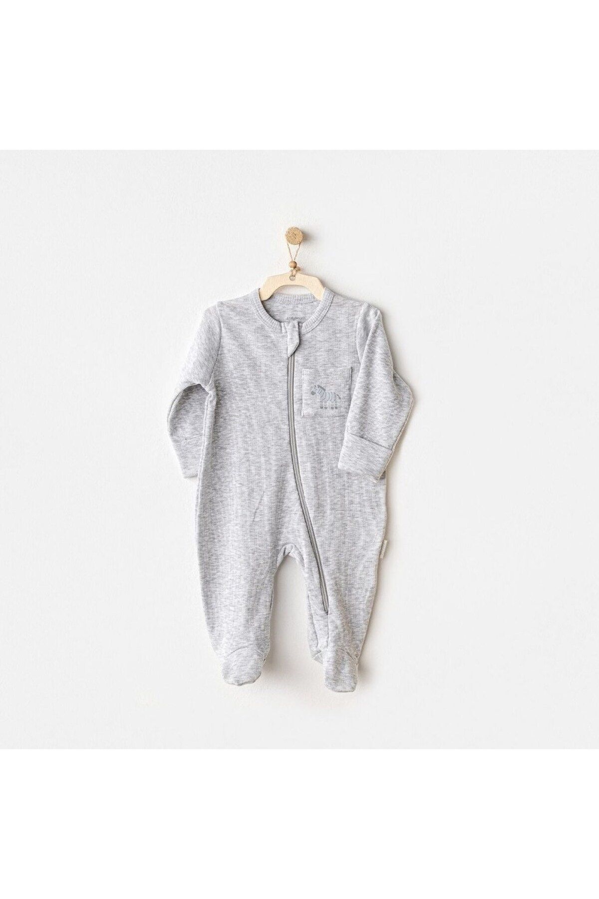 andywawa AC25811 Romper Little King Bebek Tulum Grey