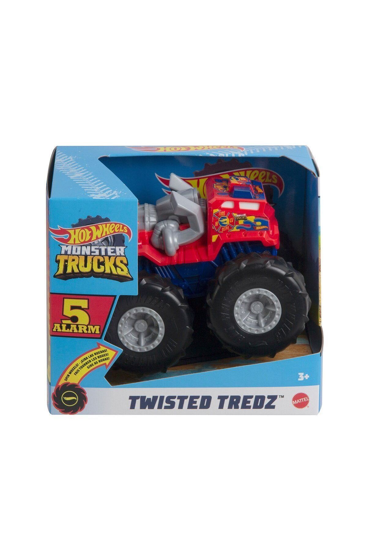 melfxxl eticaret GVK37 Hot Wheels Monster Trucks 1:43 Çek Bırak Arabalar