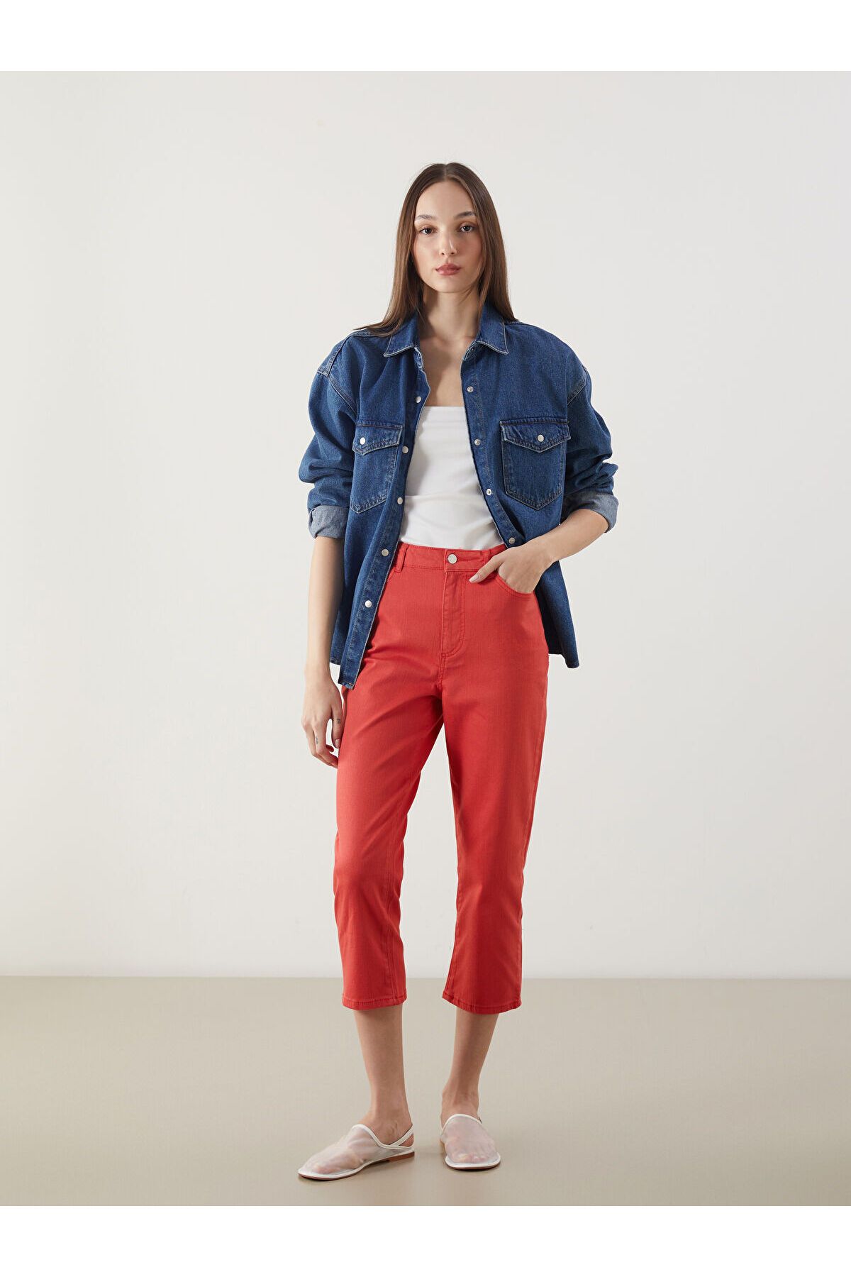 LC Waikiki Dar Fit Kadın Kapri