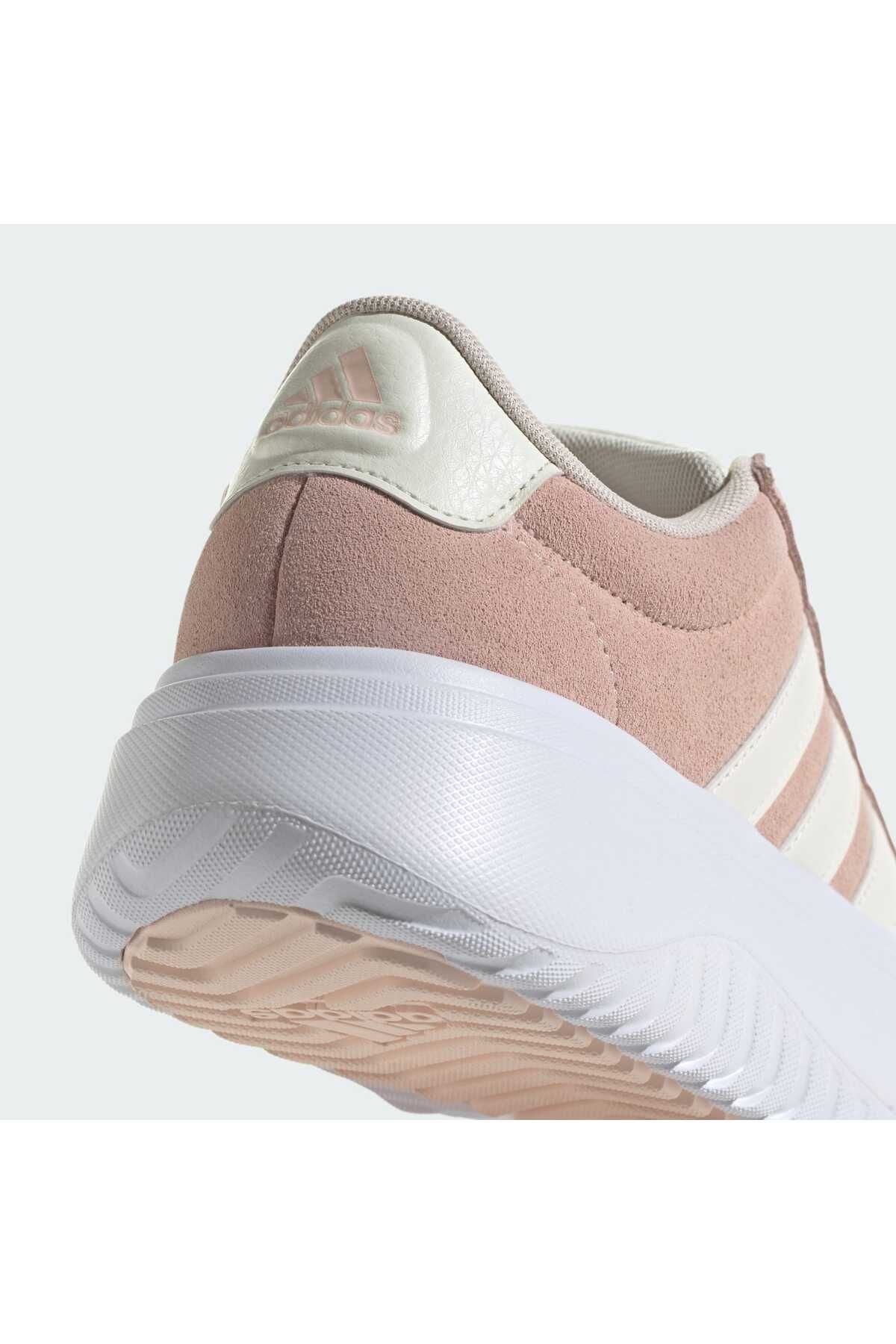اسنیکر صورتی زنانه کفش ورزشی پلت فرم کورت بزرگ IE1104 adidas