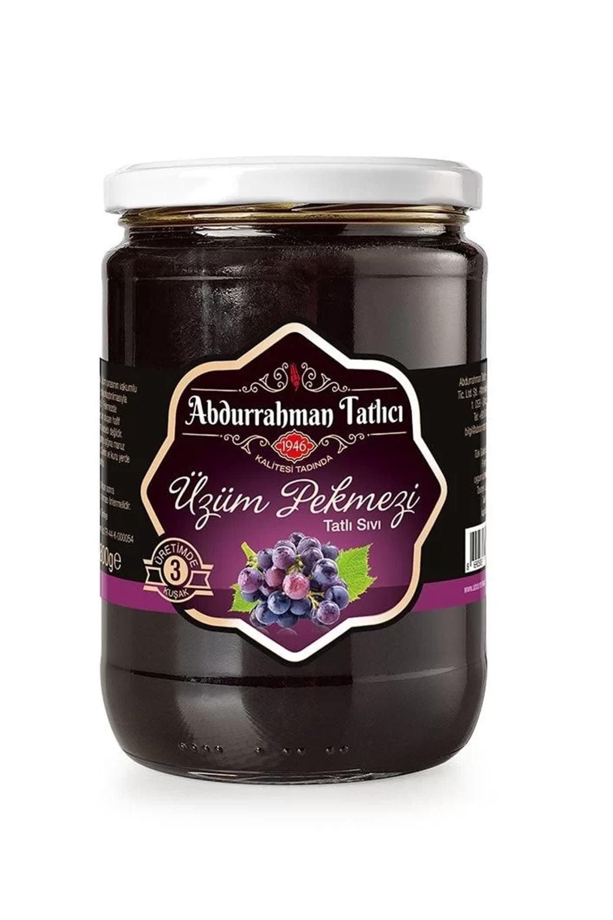 Abdurrahman Tatlıcı Abdurrahman Tatlıcı Üzüm Pekmezi Cam 800 Gr