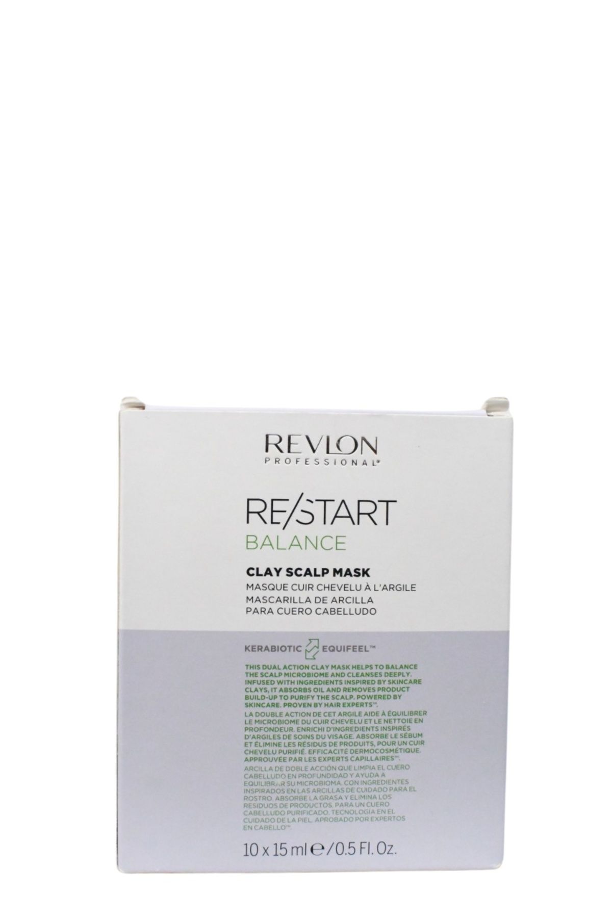 Revlon-Mască de scalp cu argilă și repornire a părului REVLON PROFESSIONAL - 10 x 15 ml 4