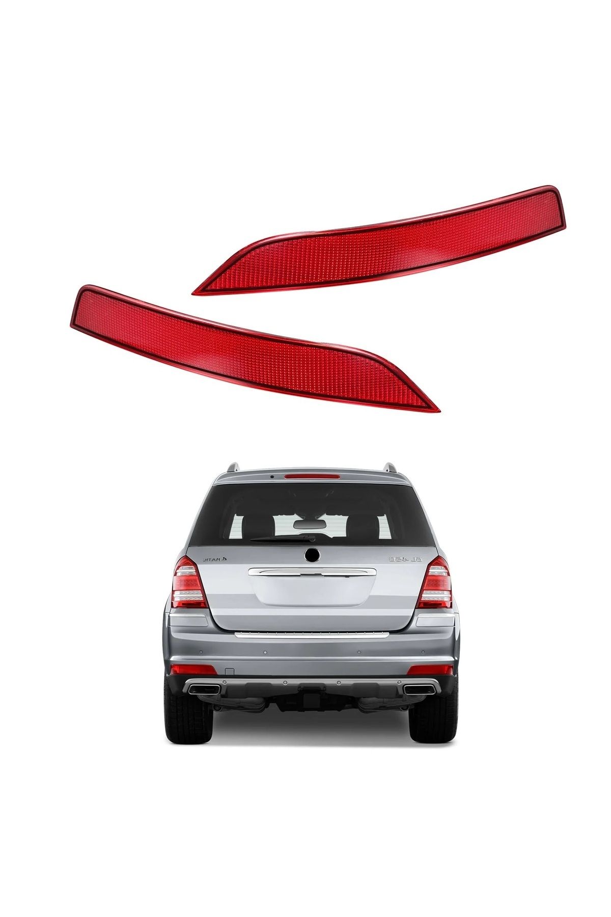 PARCAWORLD REFLEKTÖR ARKA TAMPON SAG MERCEDES X164 2009-2013