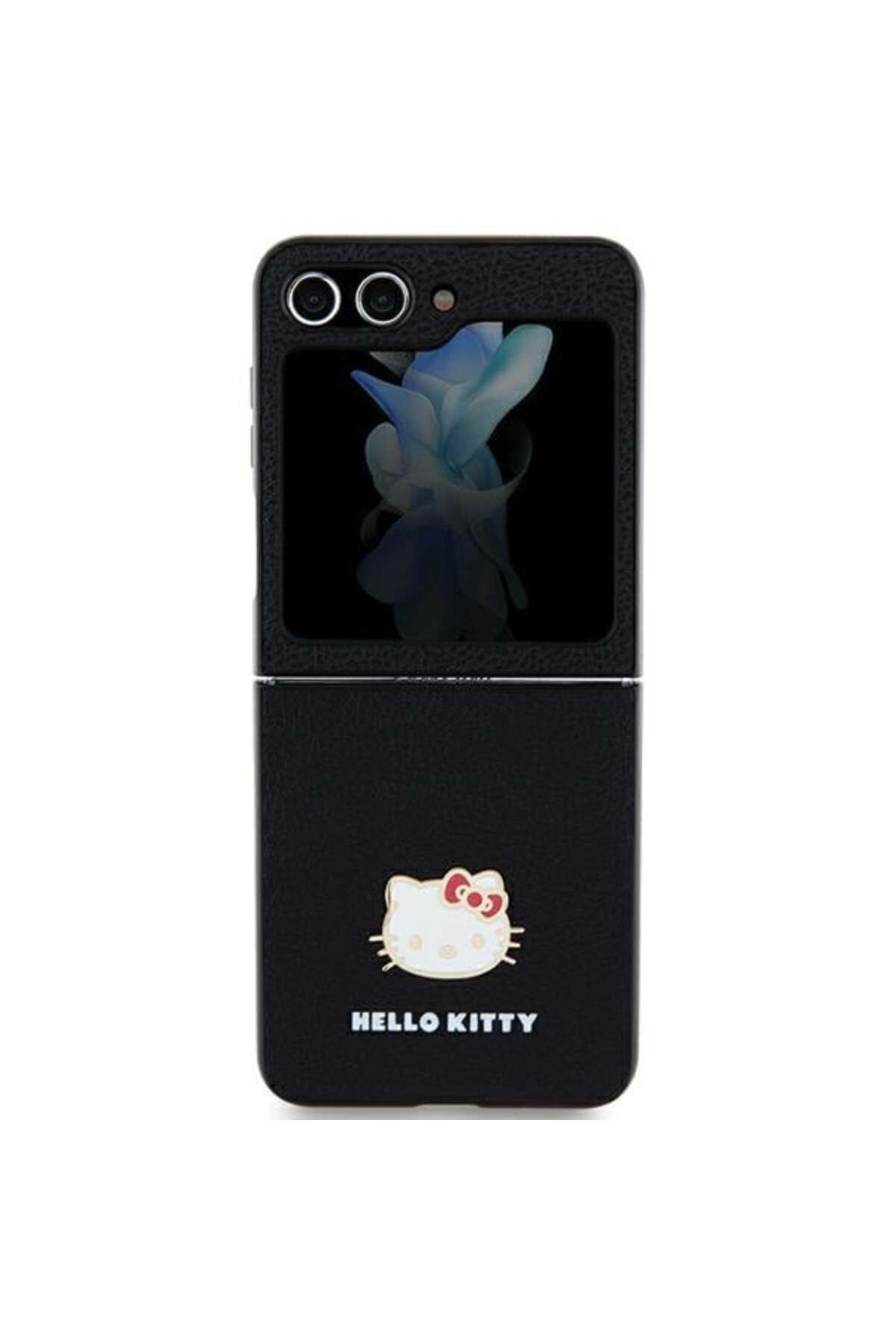 Hello Kitty-Carcasă pentru Samsung Galaxy Z Flip5, Hardcase IML, Hello Kitty - Negru 2