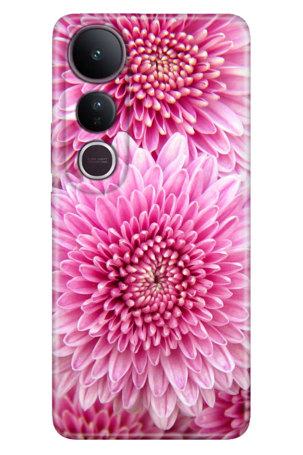 ADACASE Vivo V50 Lite 5G Kılıf Dekoratif Silikon Baskılı Kapak Chon