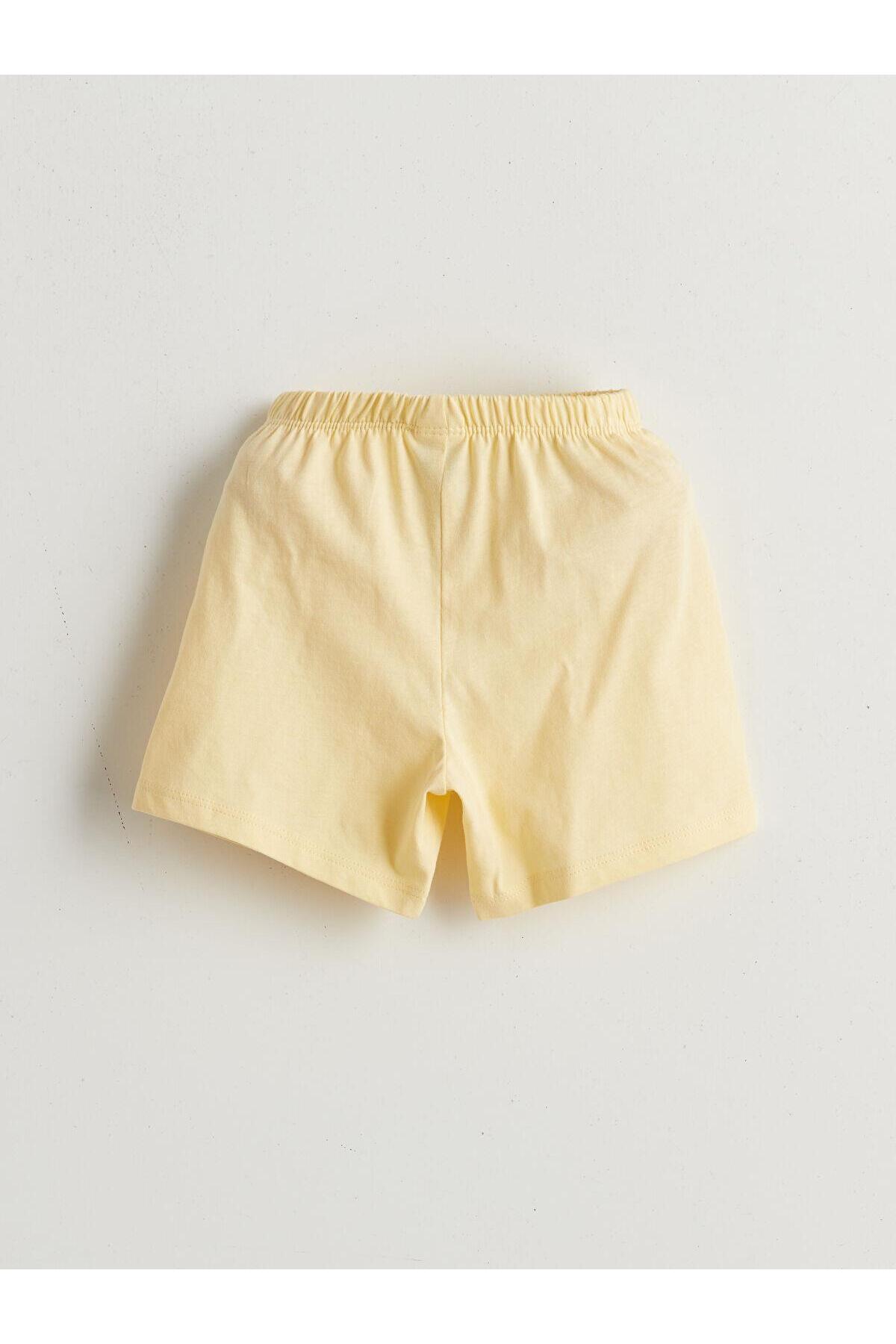 LC Waikiki LCW baby Baskılı Erkek Bebek Atlet ve Şort 2'li fotoğrafı 5 (önizleme)