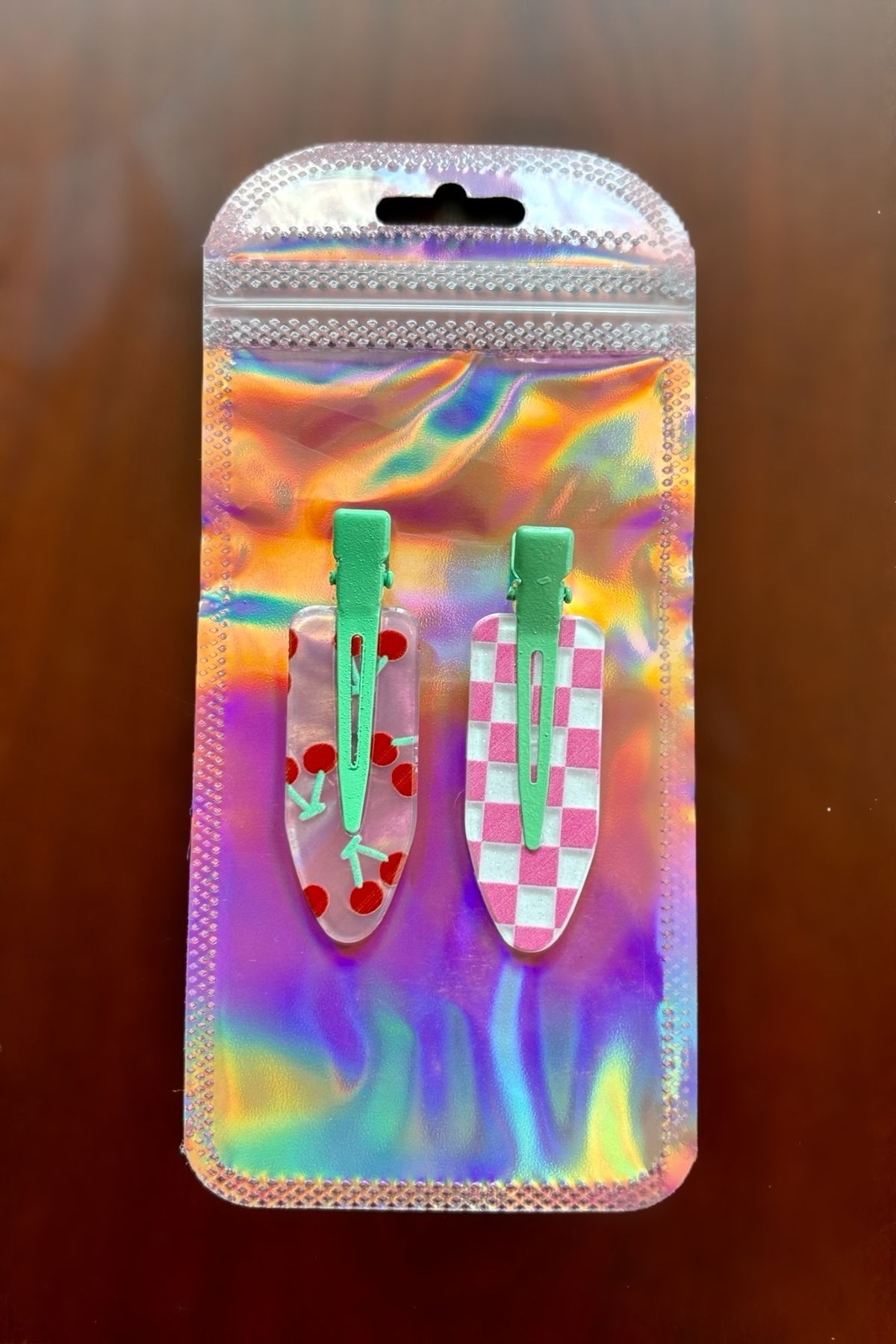 Metanoyaco 2'li iz bırakmayan klips toka (Görseldeki pembe ambalajla gönderilir)
