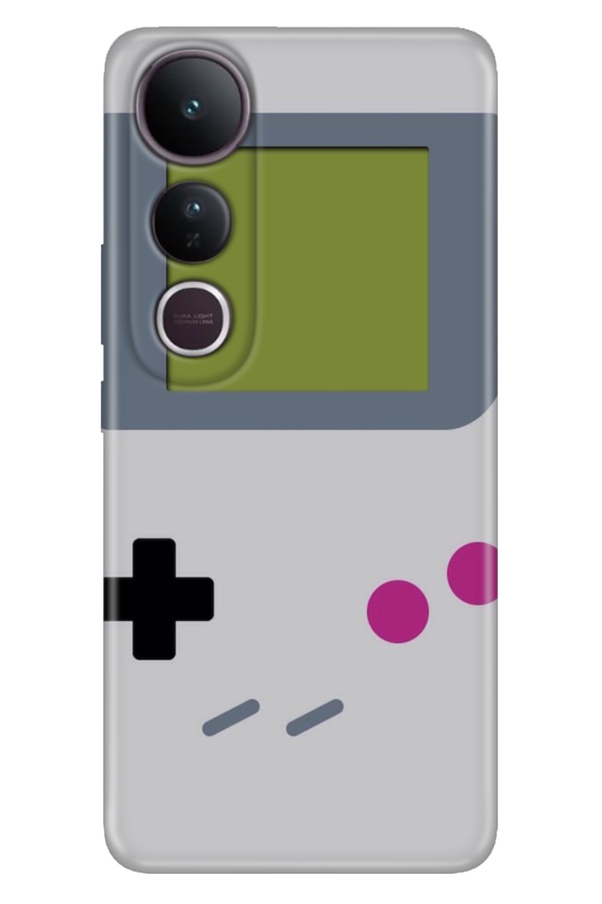 ADACASE Vivo V50 Lite 5G Kılıf Art Silikon Baskılı TPU Game Boy