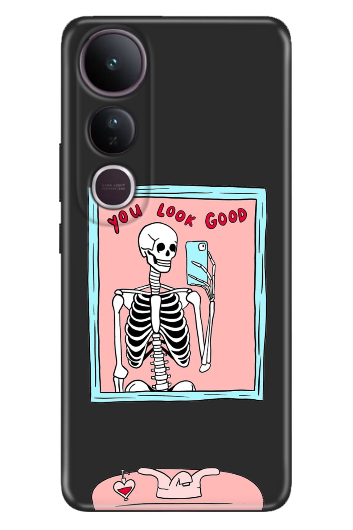 ADACASE Vivo V50 Lite 5G Kılıf Renkli Silikon Baskılı TPU You Look Good