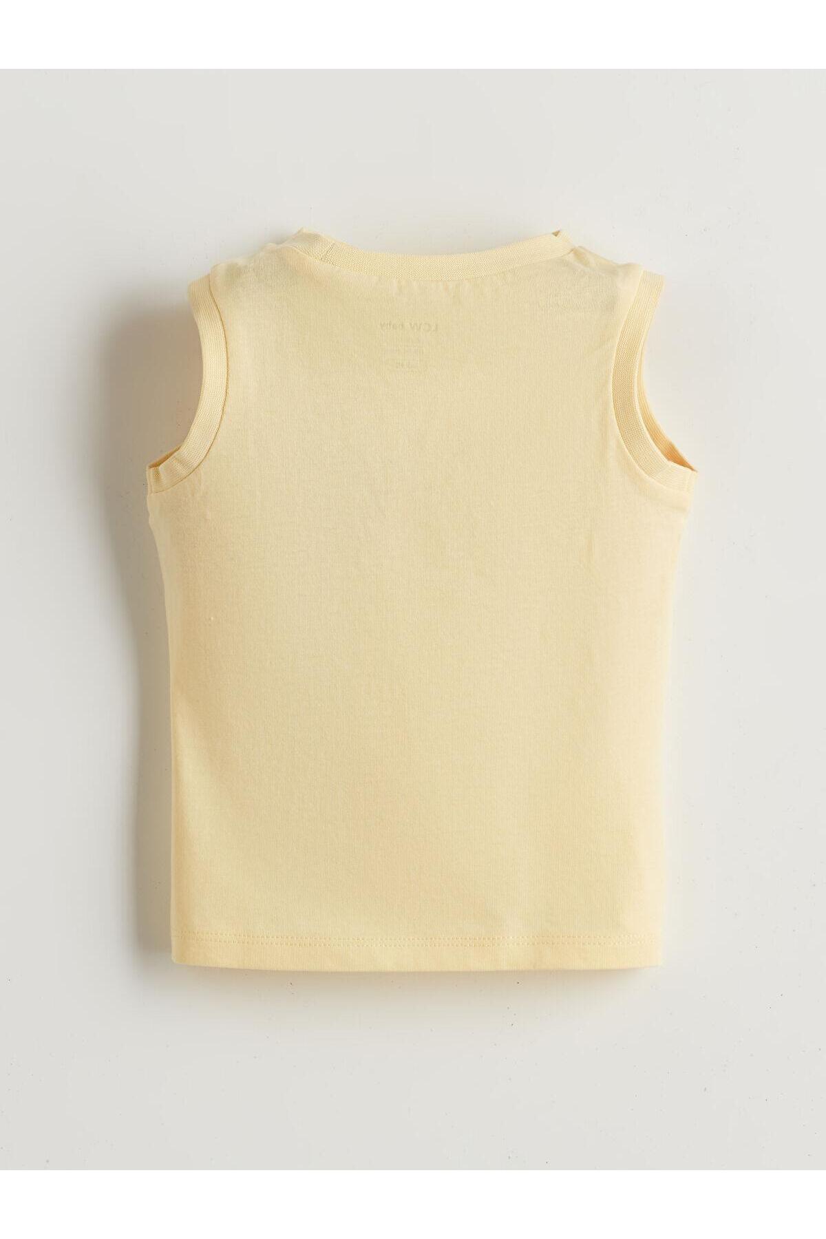 LC Waikiki LCW baby Baskılı Erkek Bebek Atlet ve Şort 2'li fotoğrafı 3 (önizleme)