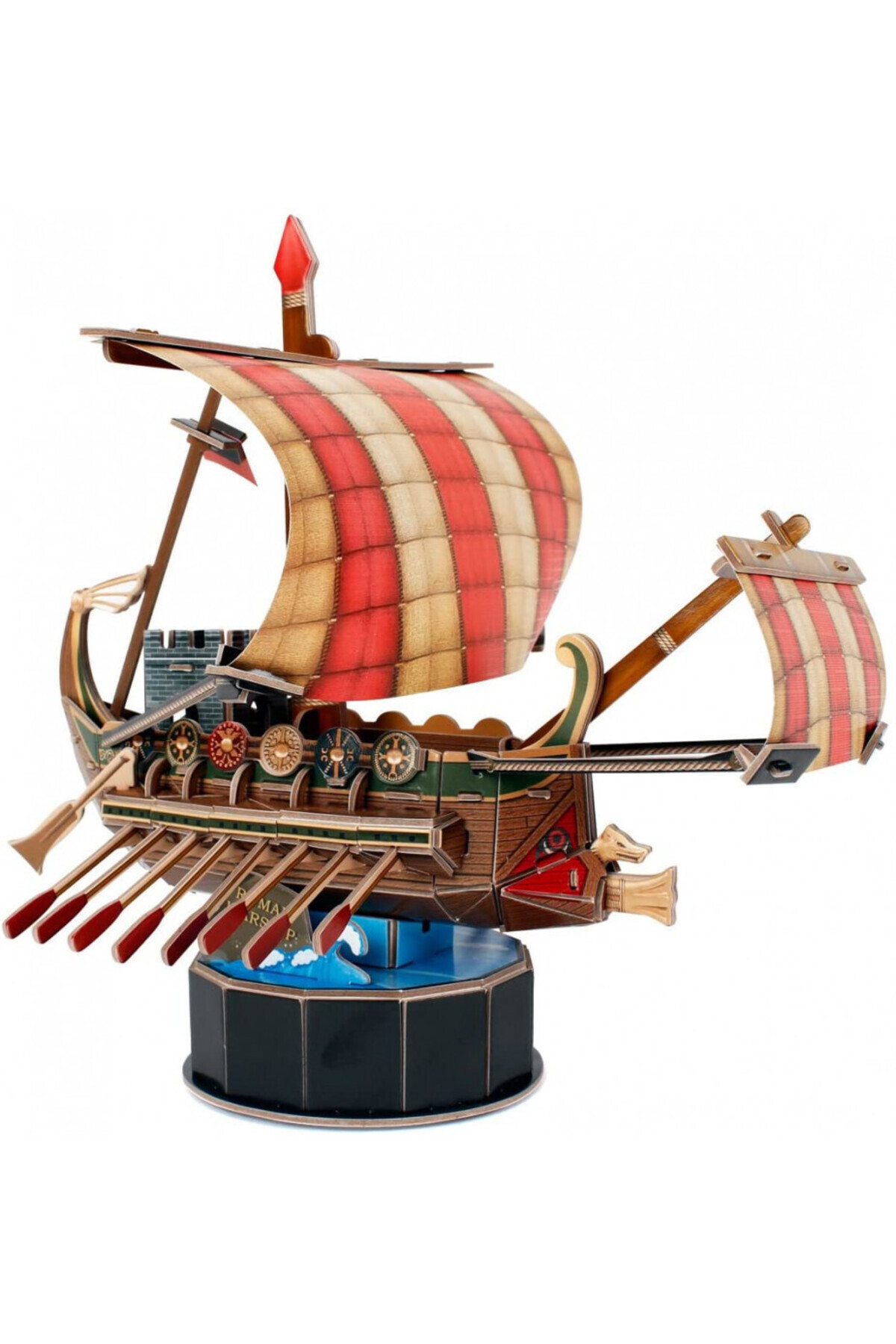 Cubic Fun-- 3D Puzzle Romanian Warship 85 Pieces 4