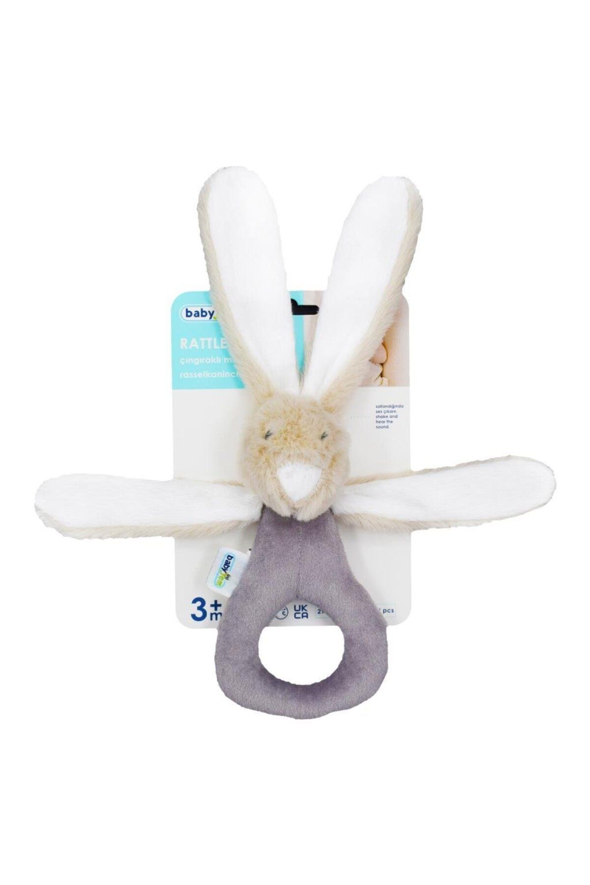 hayal oyuncak atölyesi Nessiworld Tutmalı Peluş Mini Tavşan 842 Taş