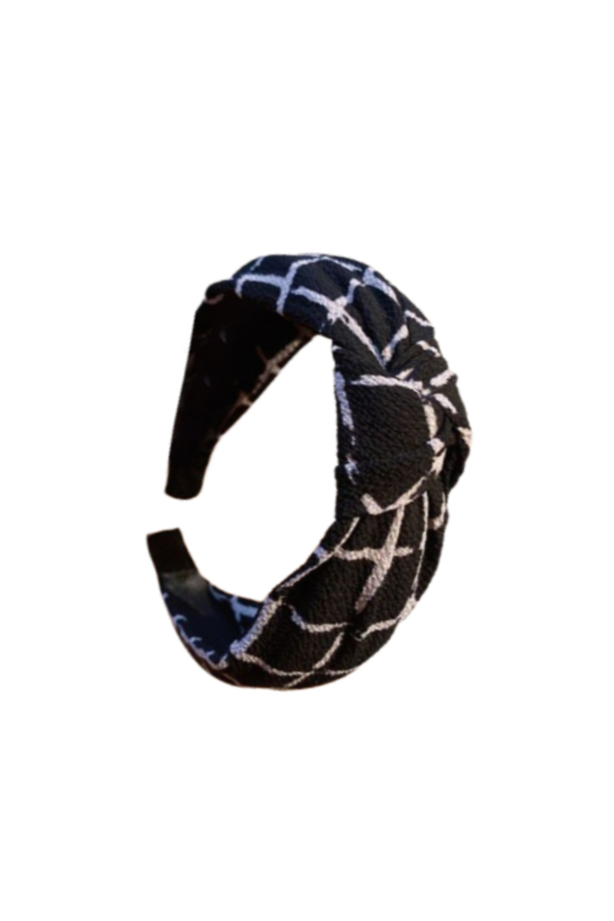 REDz Accessories Bandă Retro, Model Modern, Material Textil, Negru Femeie - One Size