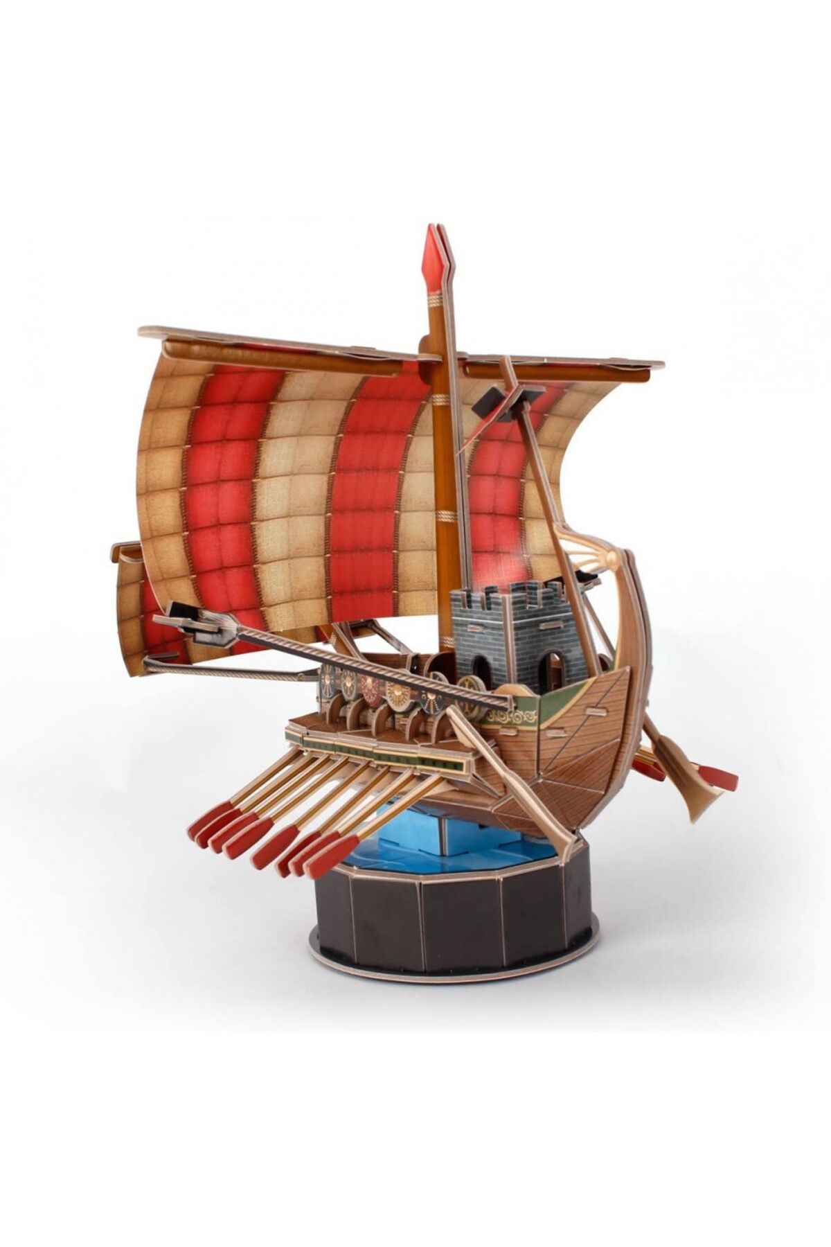 Cubic Fun-- 3D Puzzle Romanian Warship 85 Pieces 5