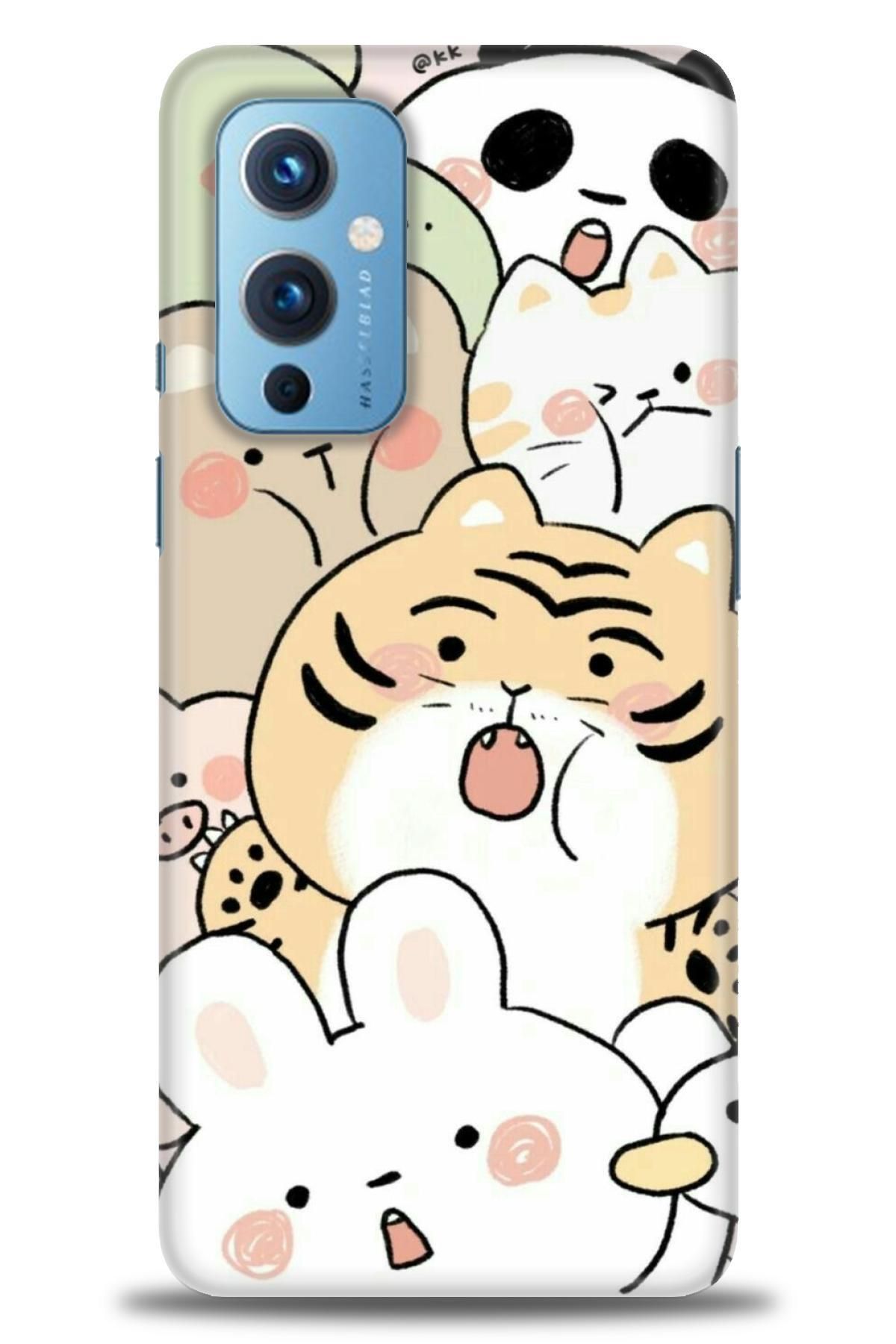 Oneplus 9 İle Uyumlu HD Baskılı Desenli Silikon Kılıf - 603
