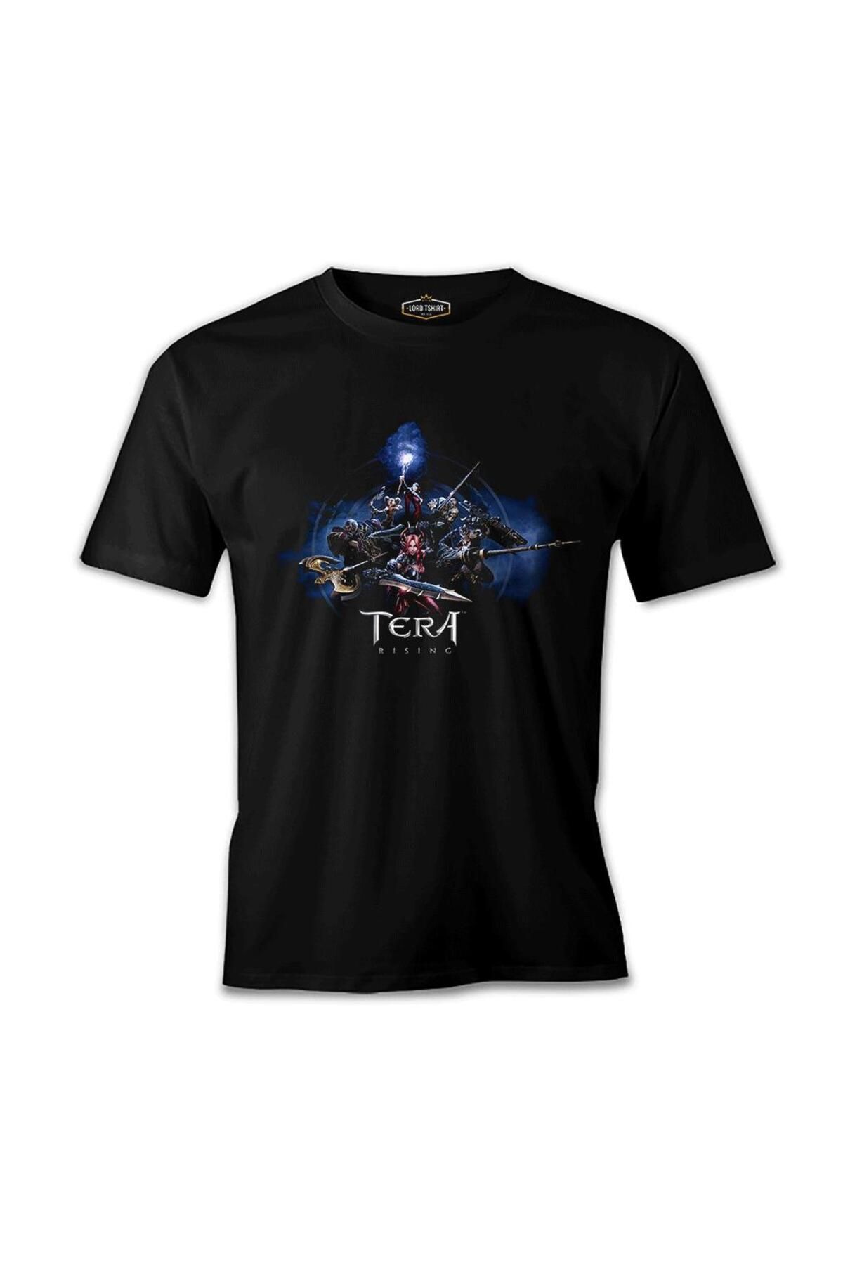 Lord T-Shirt Tera Rising Siyah Erkek Tshirt