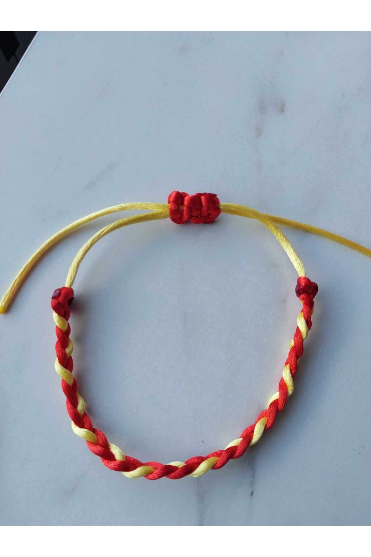 Selibra Saç Örgüsü Taraftar Bilekliği (GS)