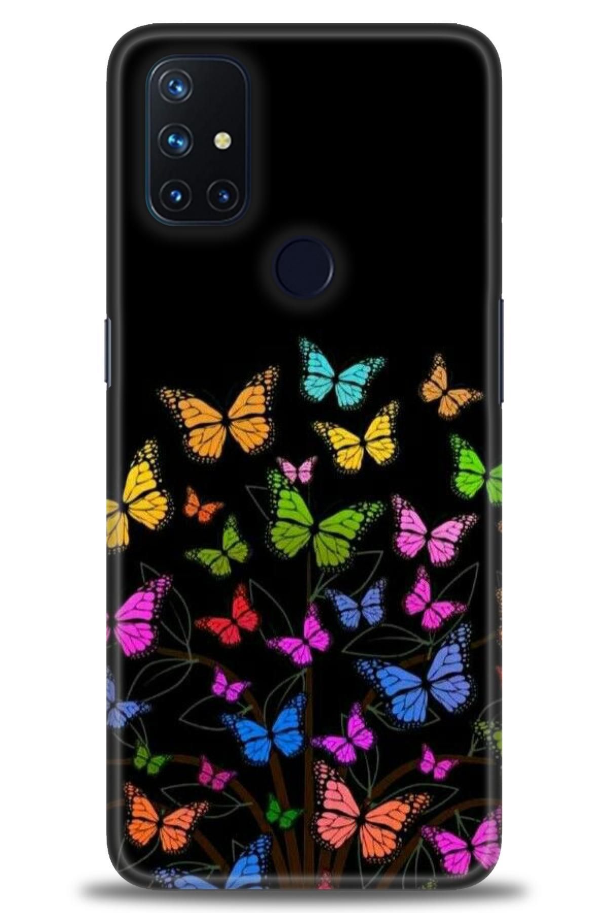 Oneplus Nord N10 İle Uyumlu HD Baskılı Desenli Silikon Kılıf - 1046