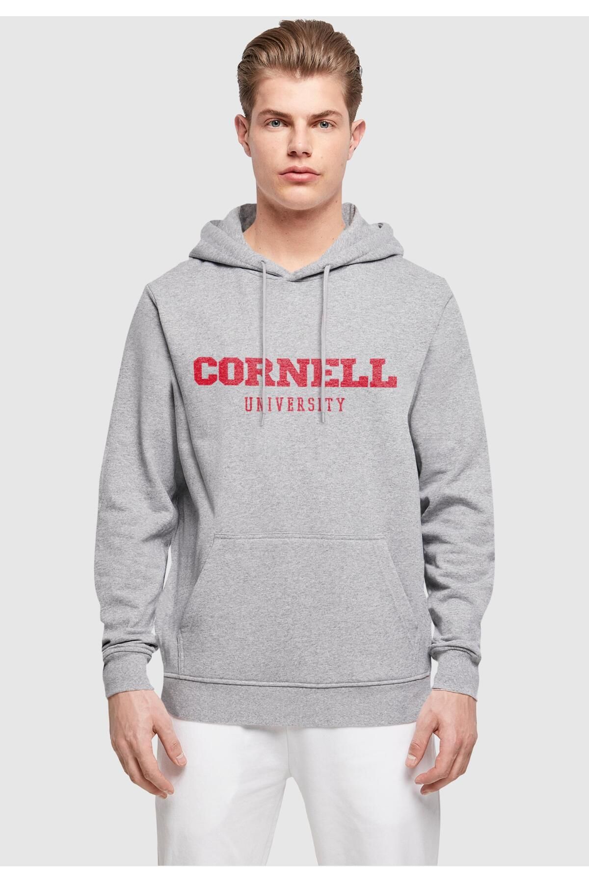 Merchcode-Damen Ladies Cornell University - Script Hoody 3