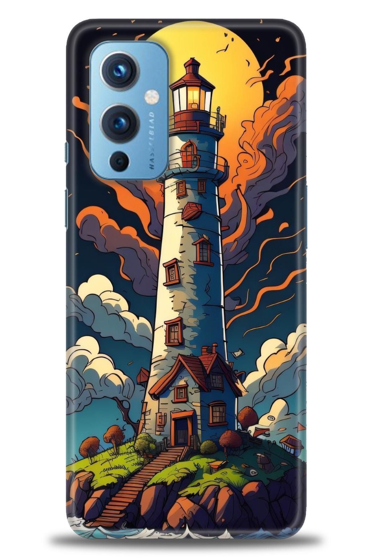 Oneplus 9 İle Uyumlu HD Baskılı Desenli Silikon Kılıf - 568