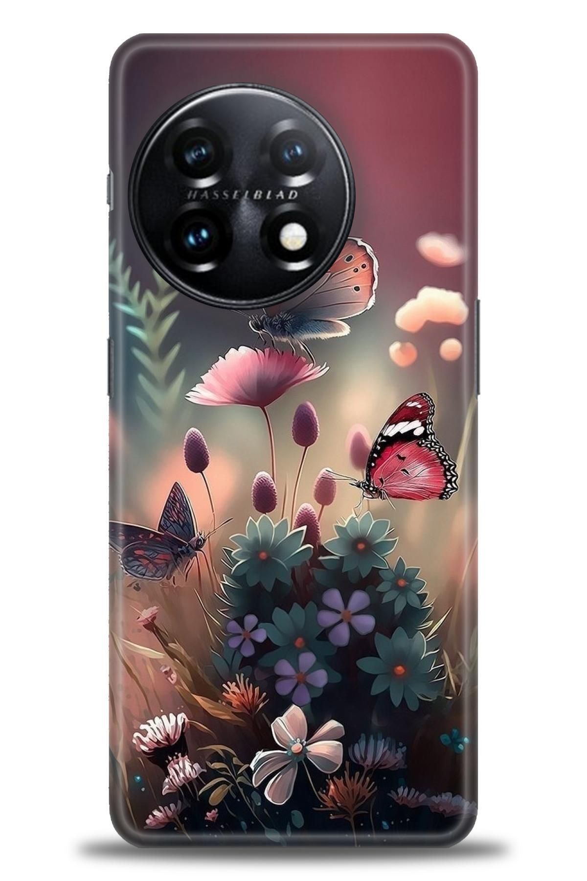 Oneplus 11 İle Uyumlu HD Baskılı Desenli Silikon Kılıf - 186
