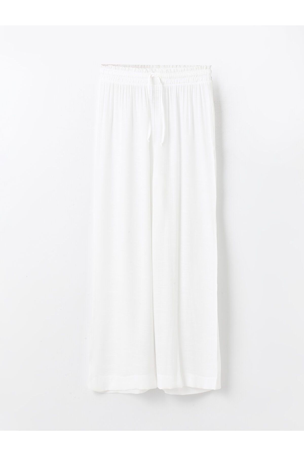 LC Waikiki-Pantaloni de plajă uni pentru femei cu talie elastică 6