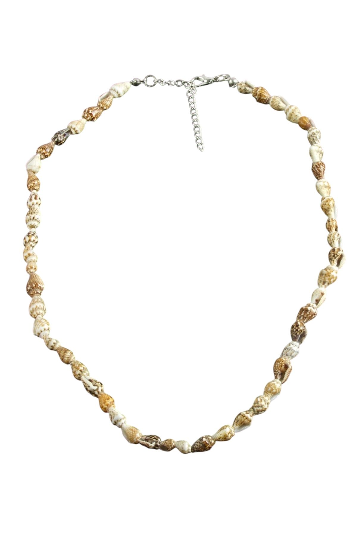 not cool. • Original Shelly Necklace • Gerçek Deniz Kabuğu Paslanmaz Çelik 316L Detaylı Kolye