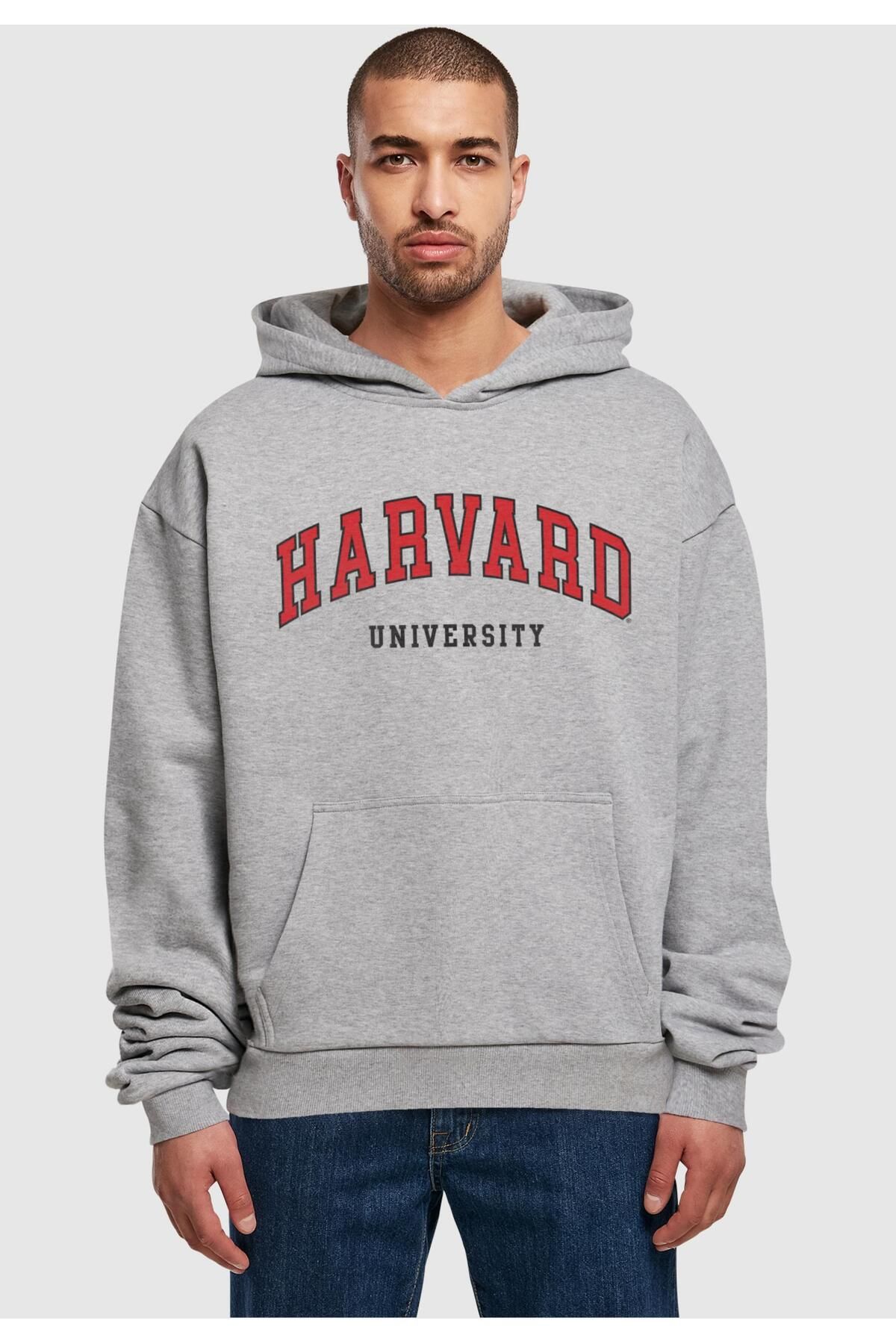 Merchcode-Herren Harvard University - Script Crewneck 3