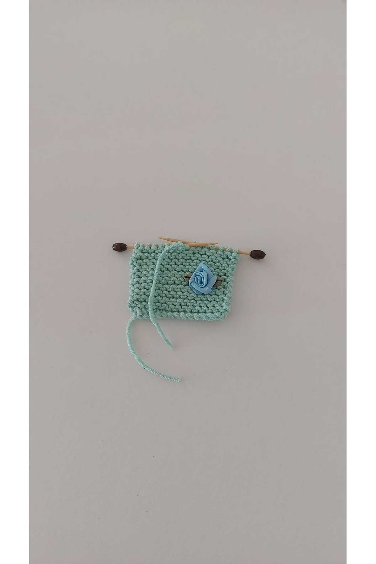 GiftlandCollection GiftLand Su Yeşili Minyatür Örgü Magnet