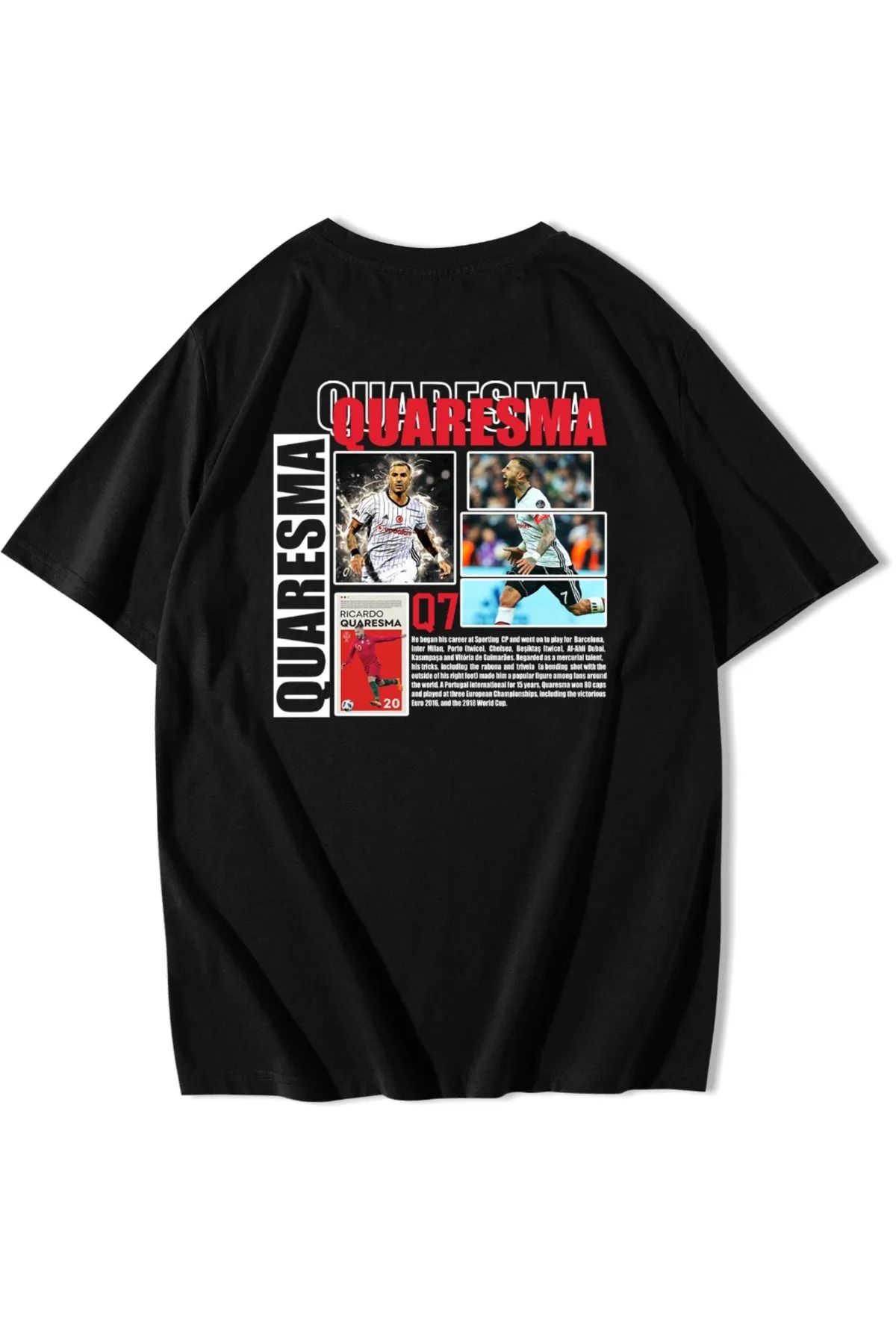 Bozz&Bozz Collection Unisex Oversize Ricardo Quaresma T-shirt