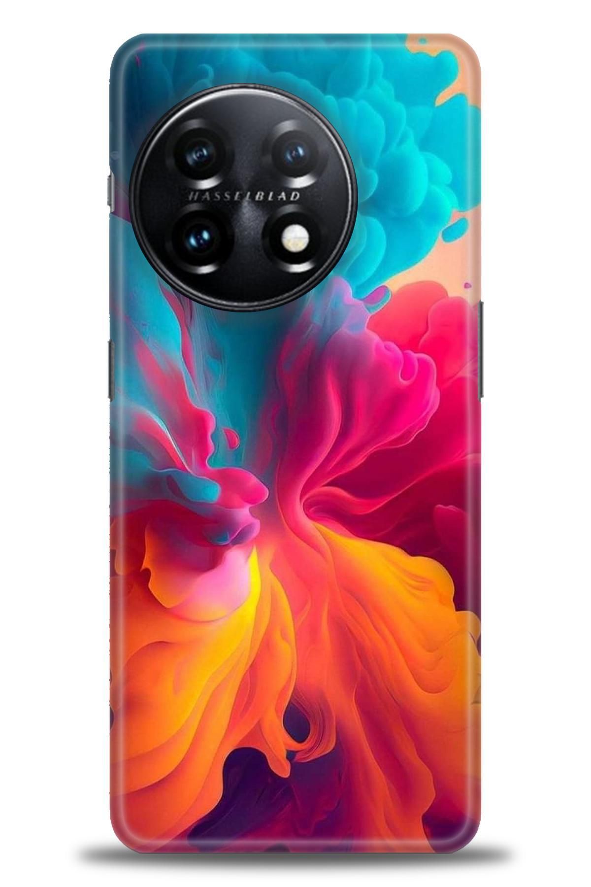 Oneplus 11 İle Uyumlu HD Baskılı Desenli Silikon Kılıf - 551