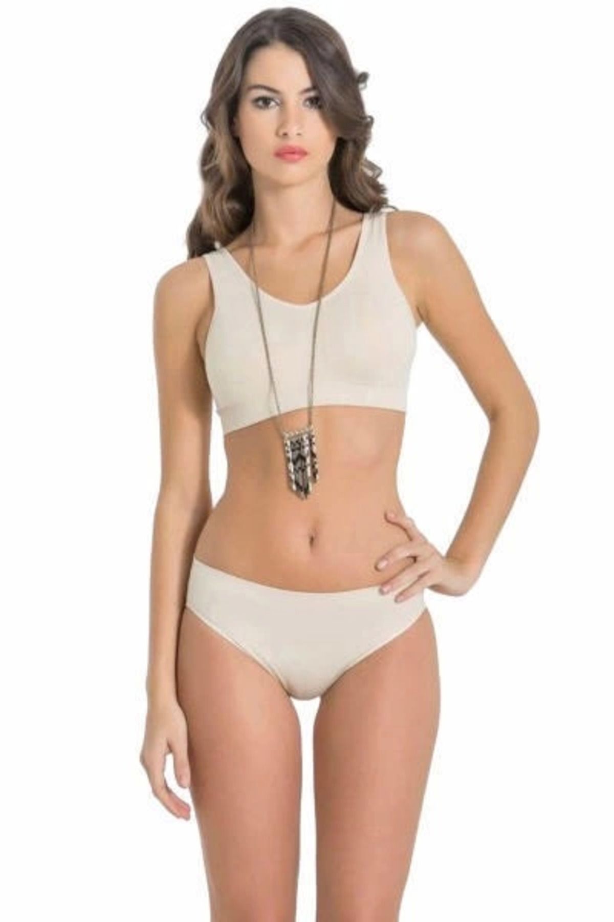 Moda Şahsenem Miss Fit 11027 Kalın Askılı Pedli Bustiyer
