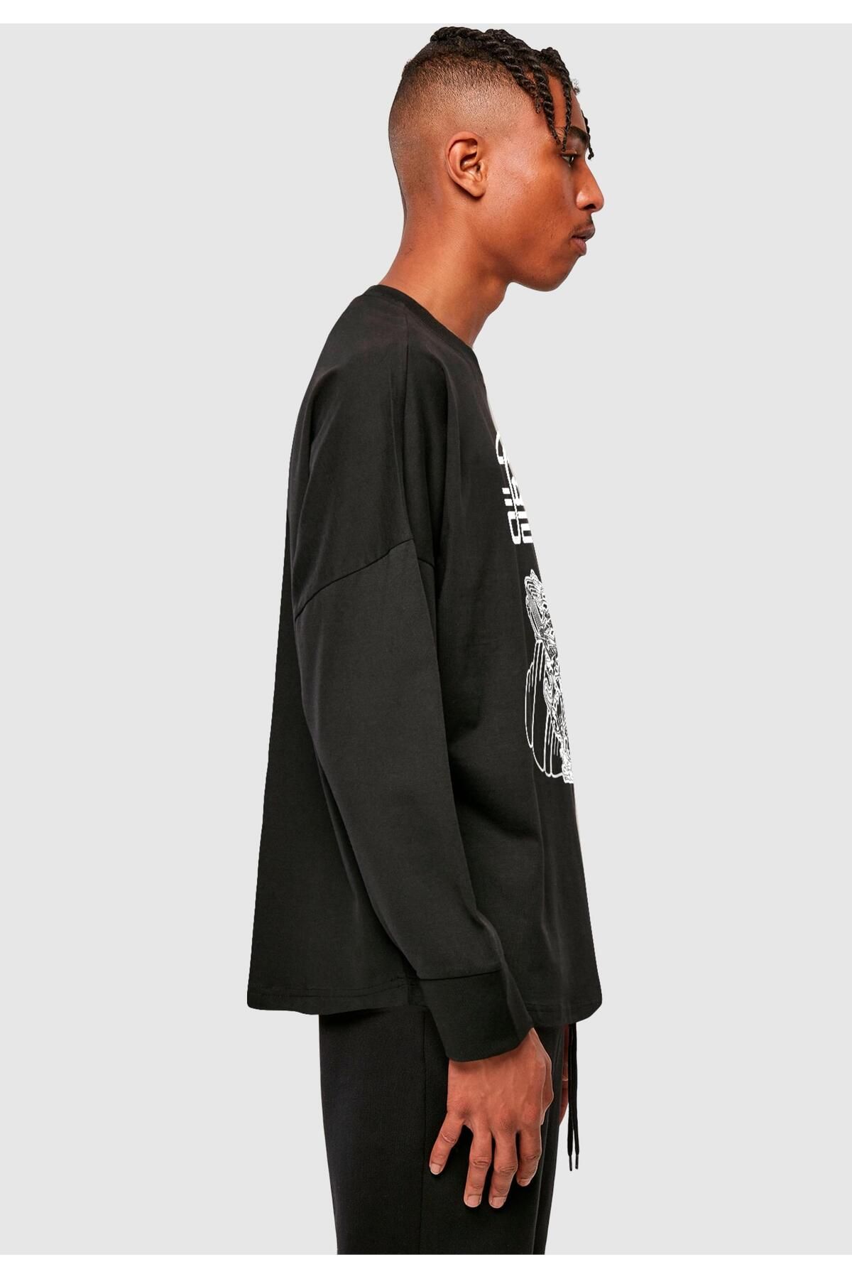 Merchcode-Herren Thin Lizzy - Rocker Solid Oversize Longsleeve 6
